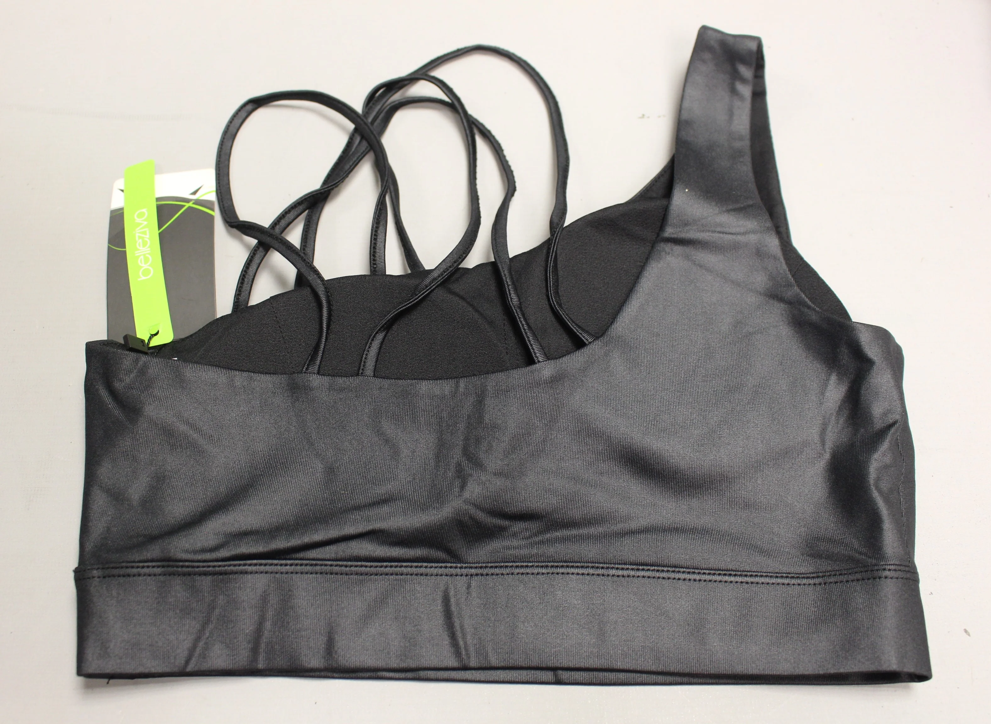 Belleziva Sports Bra - Size: Small - Black - New - Image 2