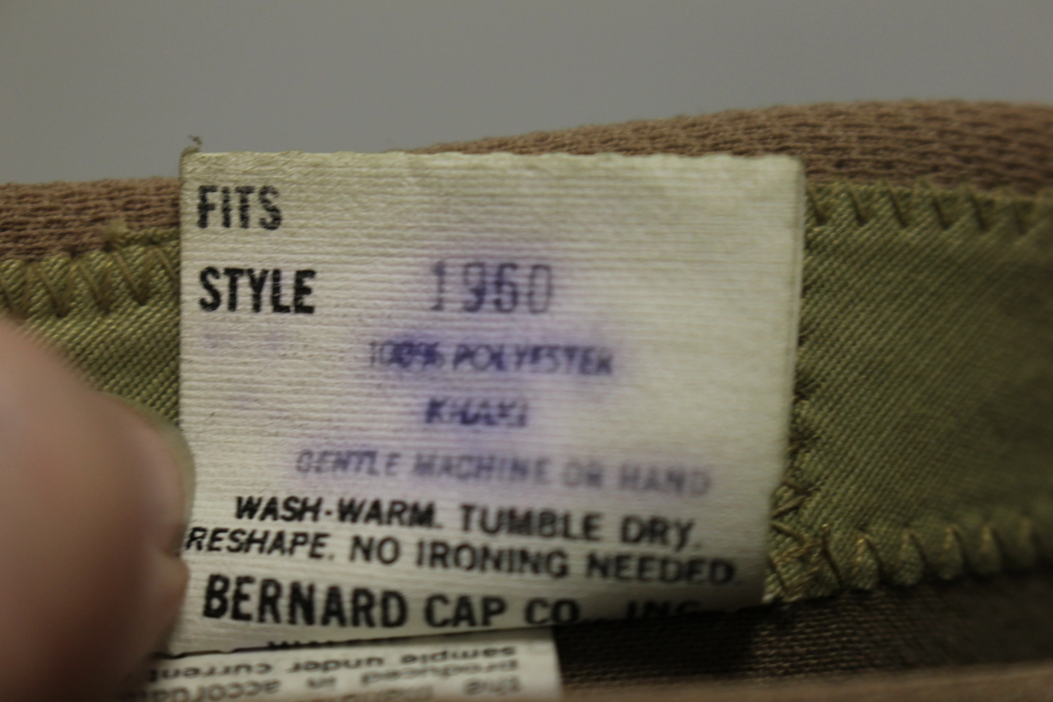 Bernard Made Snap Cap Beret Hat Medium Size 7 - Used - Image 5