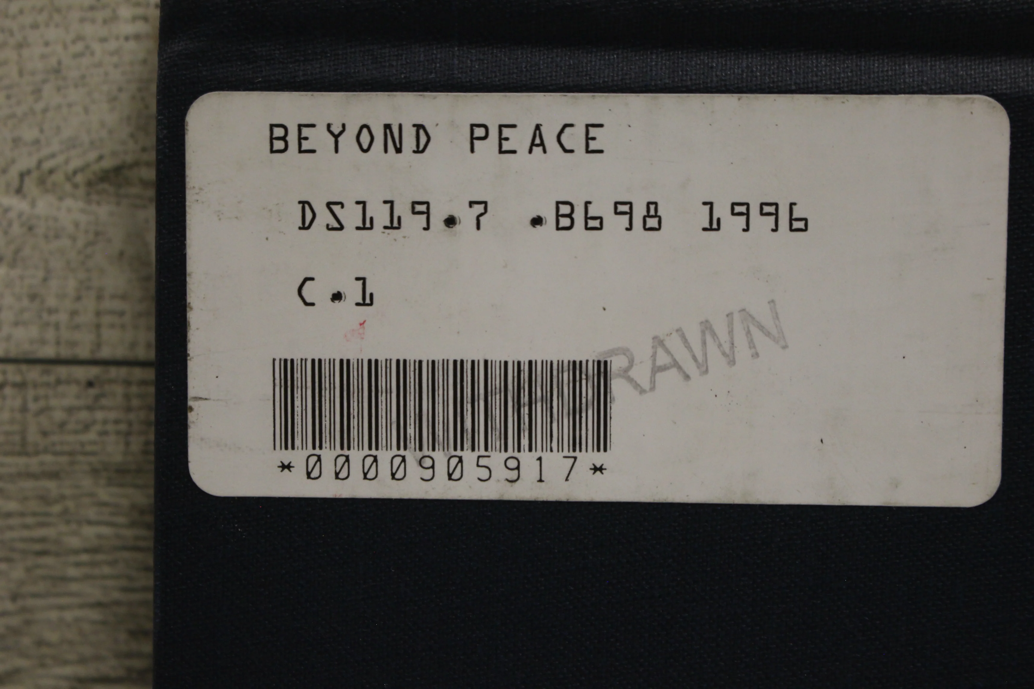 Beyond Peace - The Search for Security in the Middle East - Robert Bowker - Used - Image 4