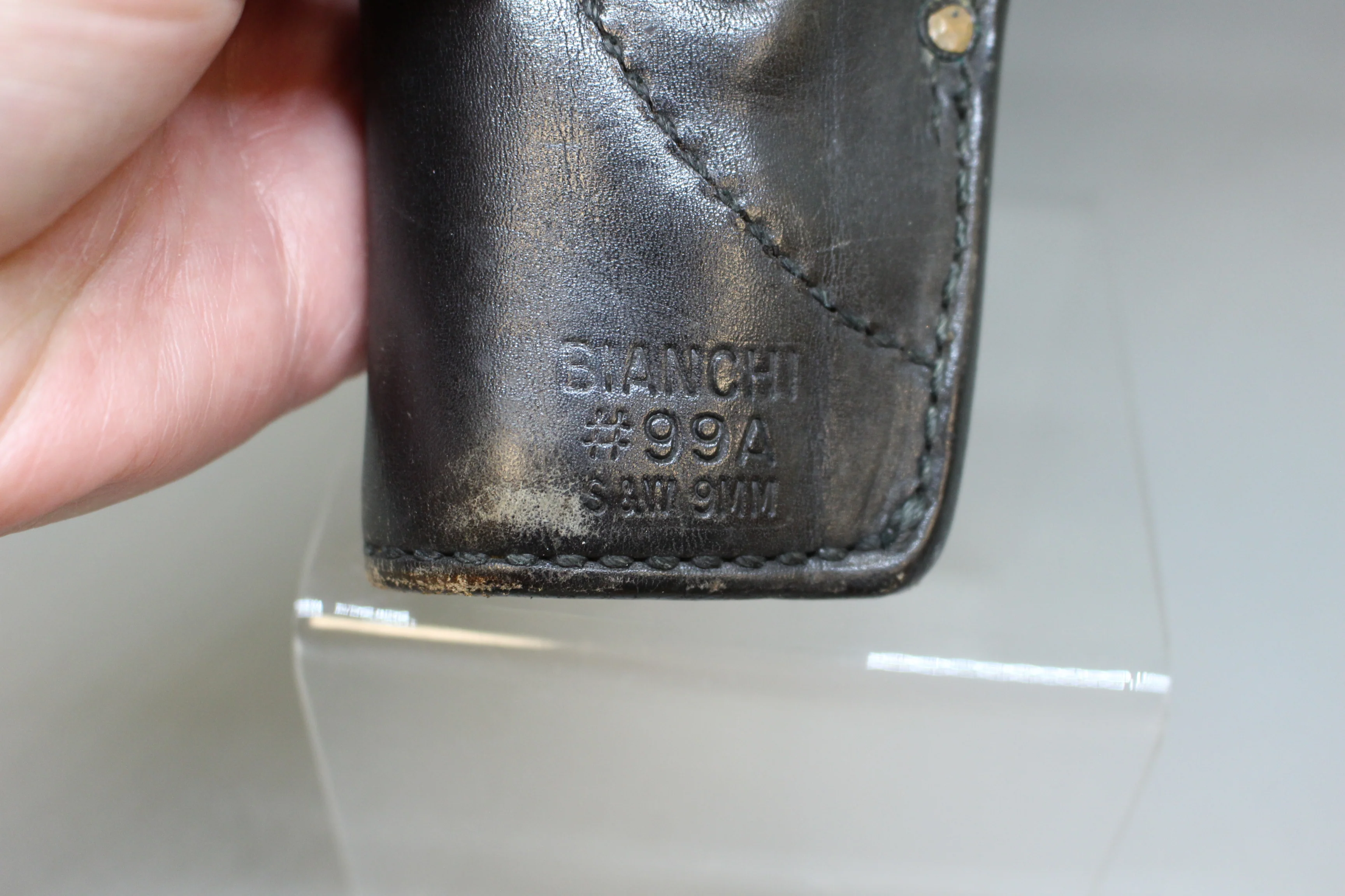 Bianchi S&W 9mm #99A Right Hand Holster - Used - Image 5