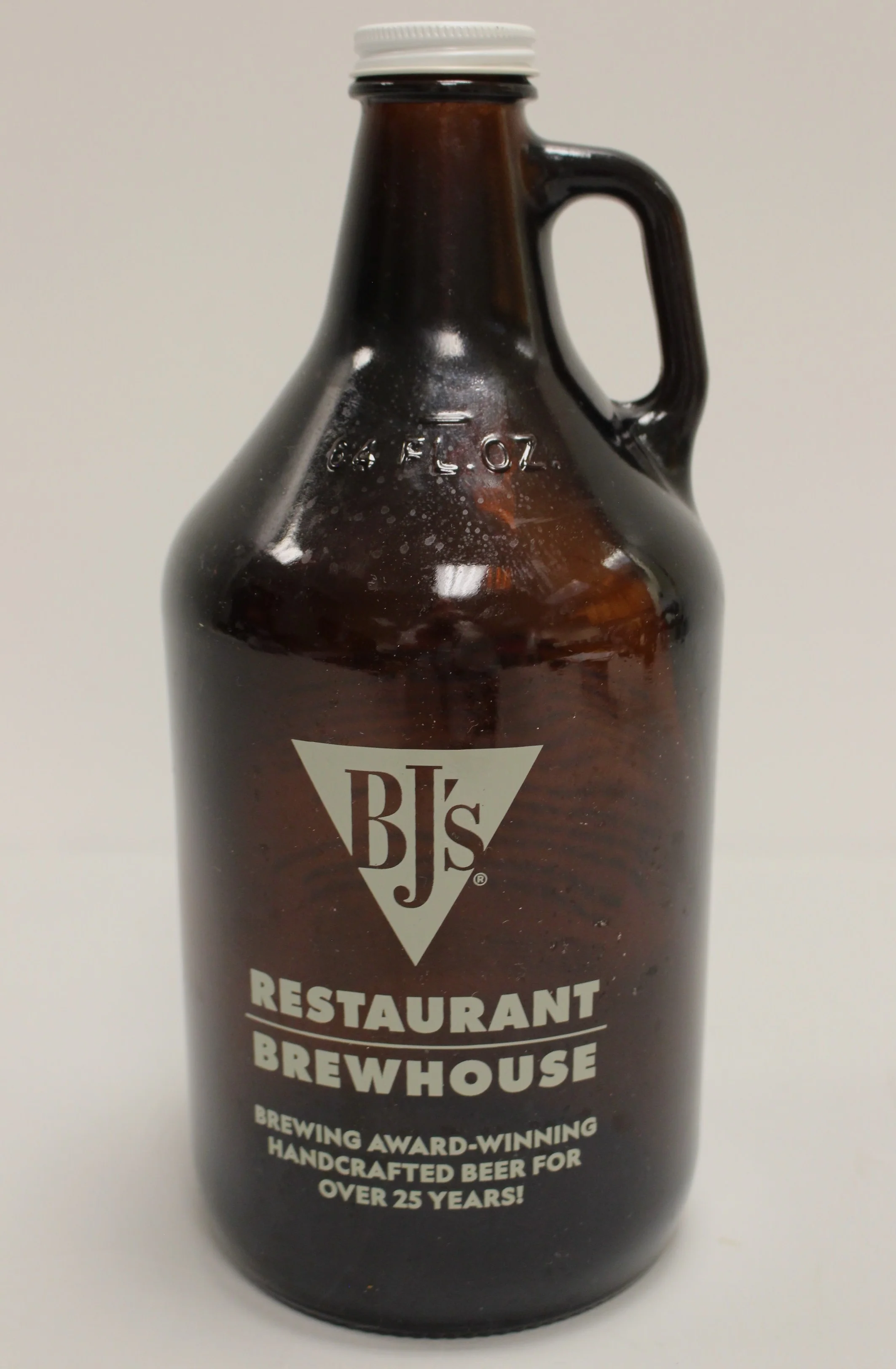 BJ's Restaurant Brewhouse Beer Bottle Jug - 64 Fl Oz - Used