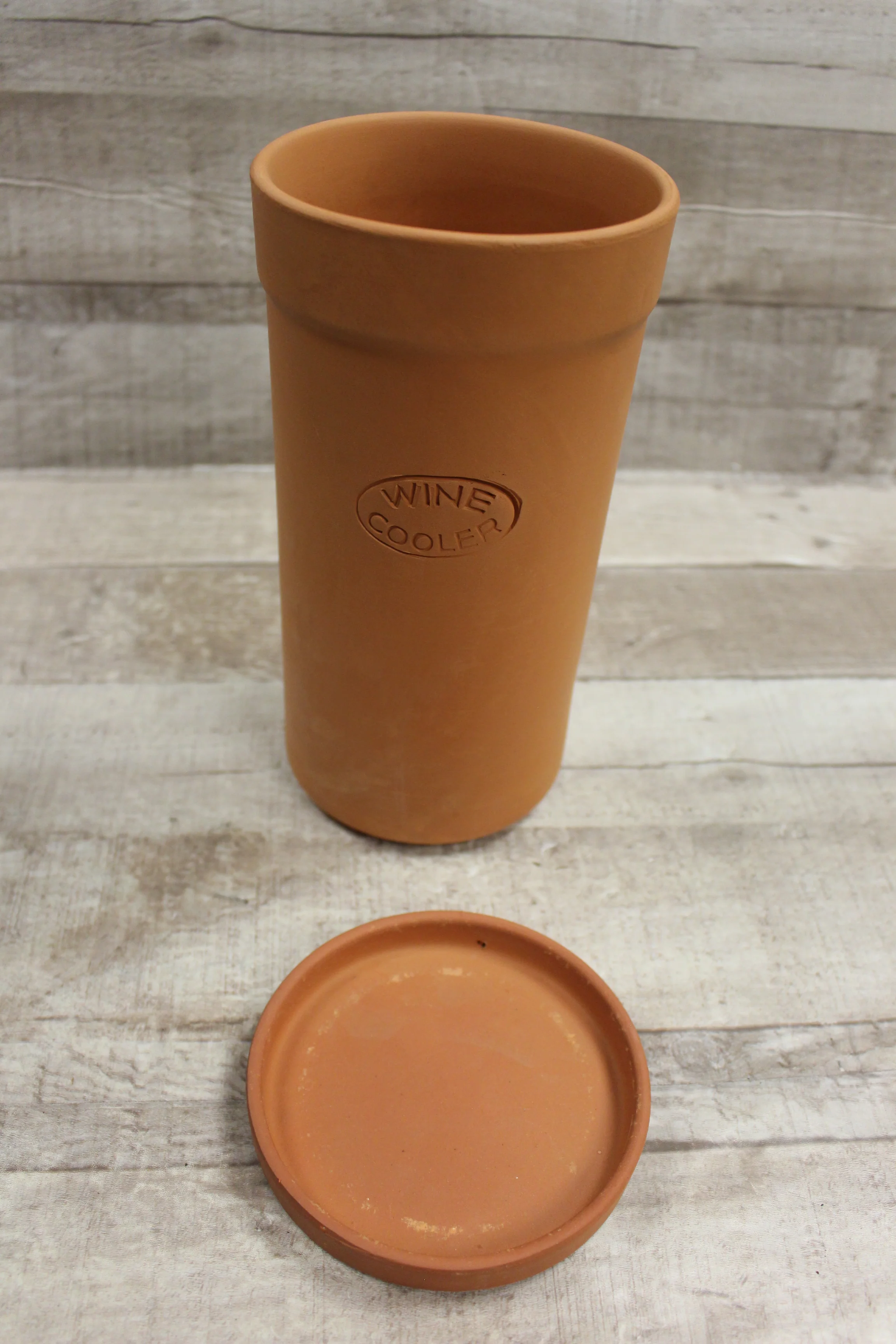 Bloomingdale's Ceramic Wine Cooler And Coaster Made In Italy -Used - Image 3
