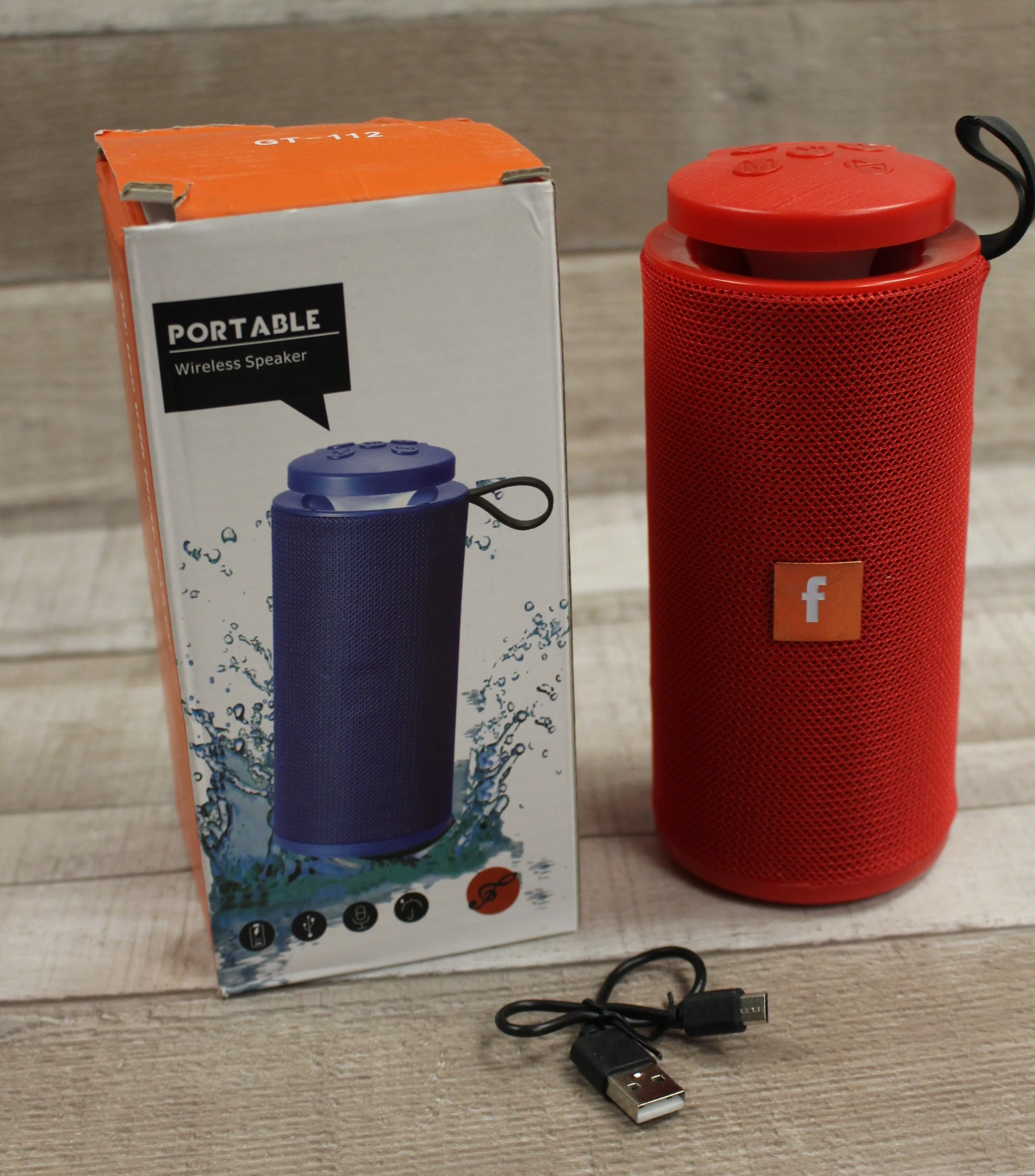 Bluetooth Portable Wireless Speaker - GT-112 - Various Colors - New - Image 5