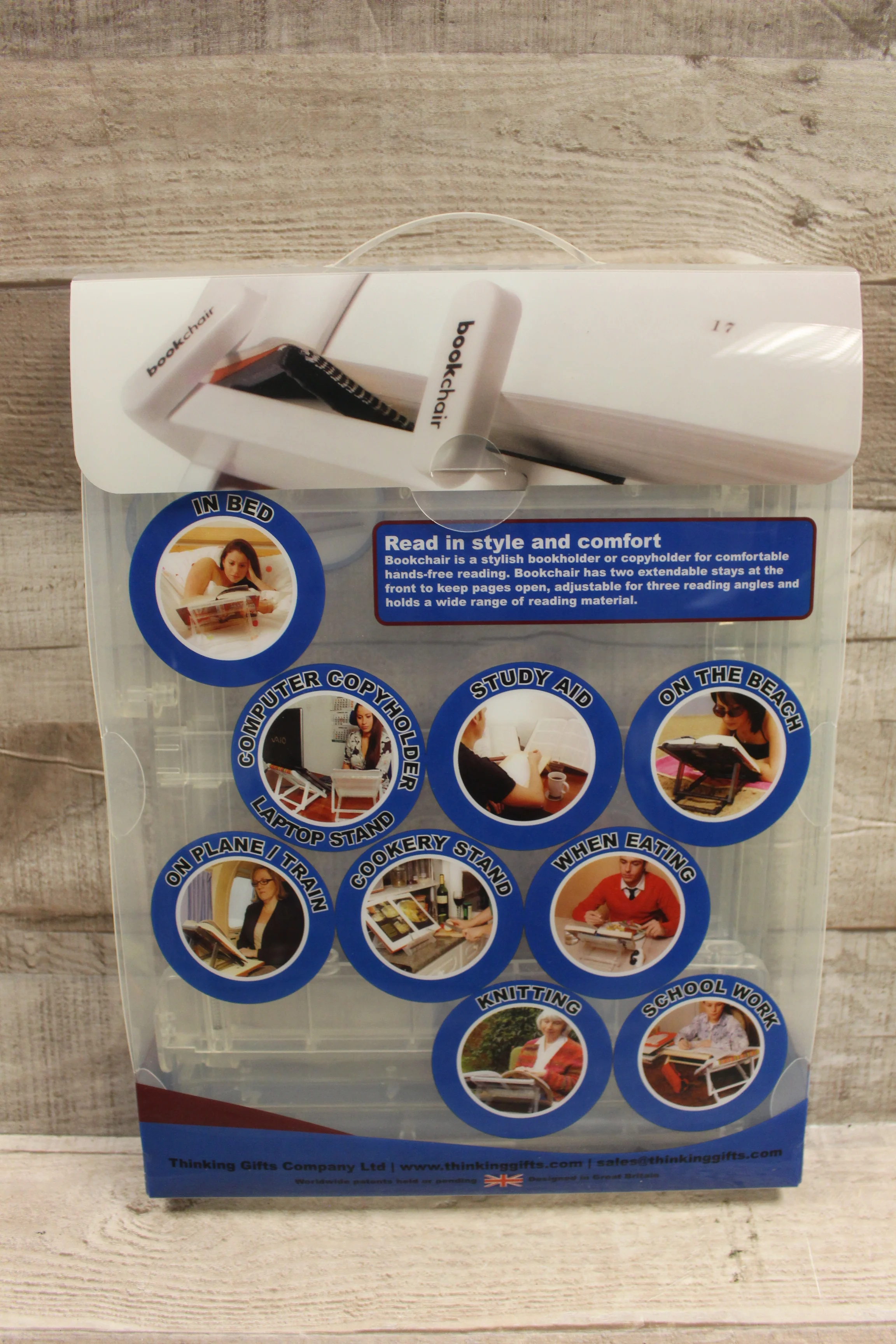 Bookchair Book Magazine Tablet Hands Free Holder Size Large -New - Image 2