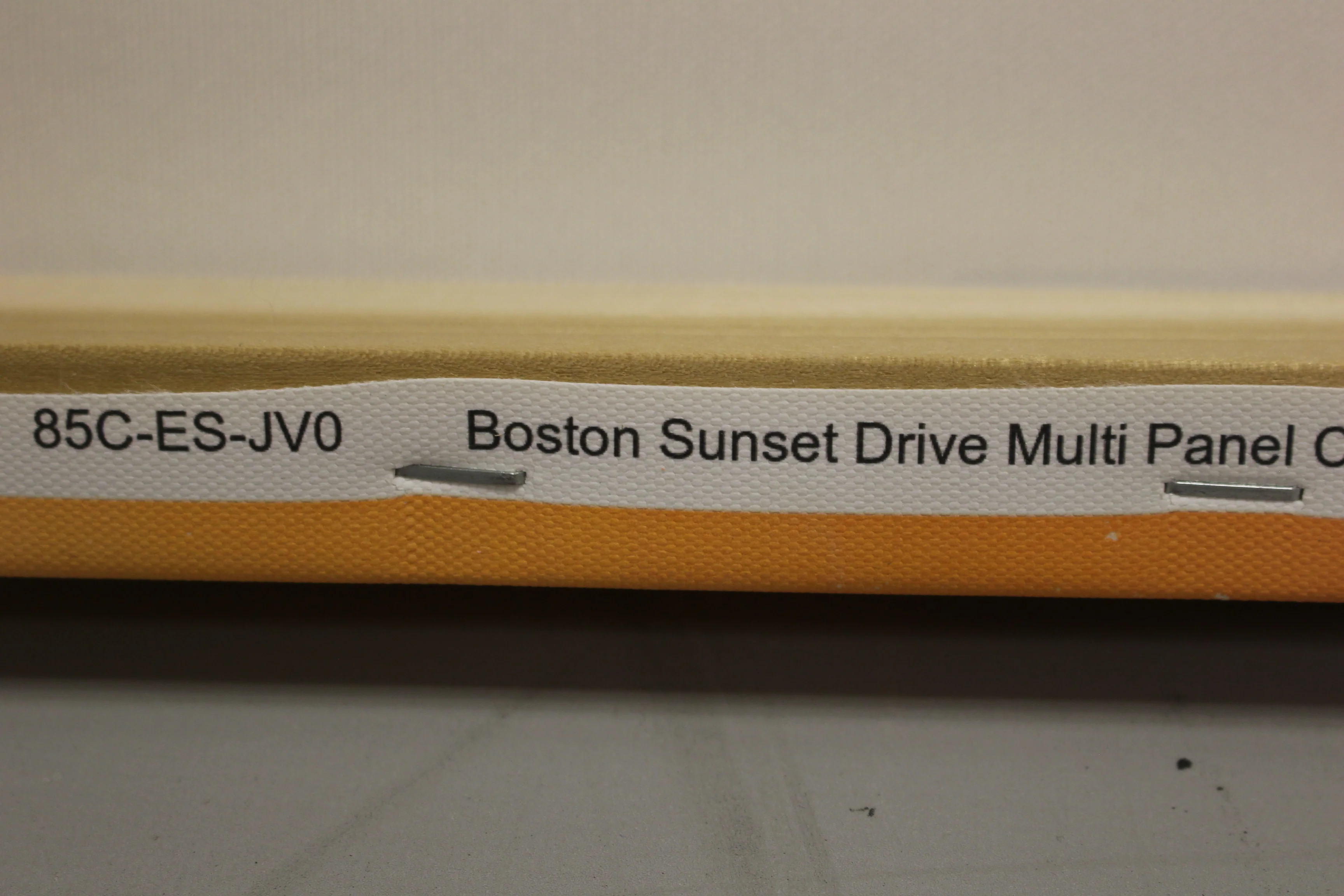 Boston Sunset Drive Multi Panel Canvas Wall Art - Used - Image 2
