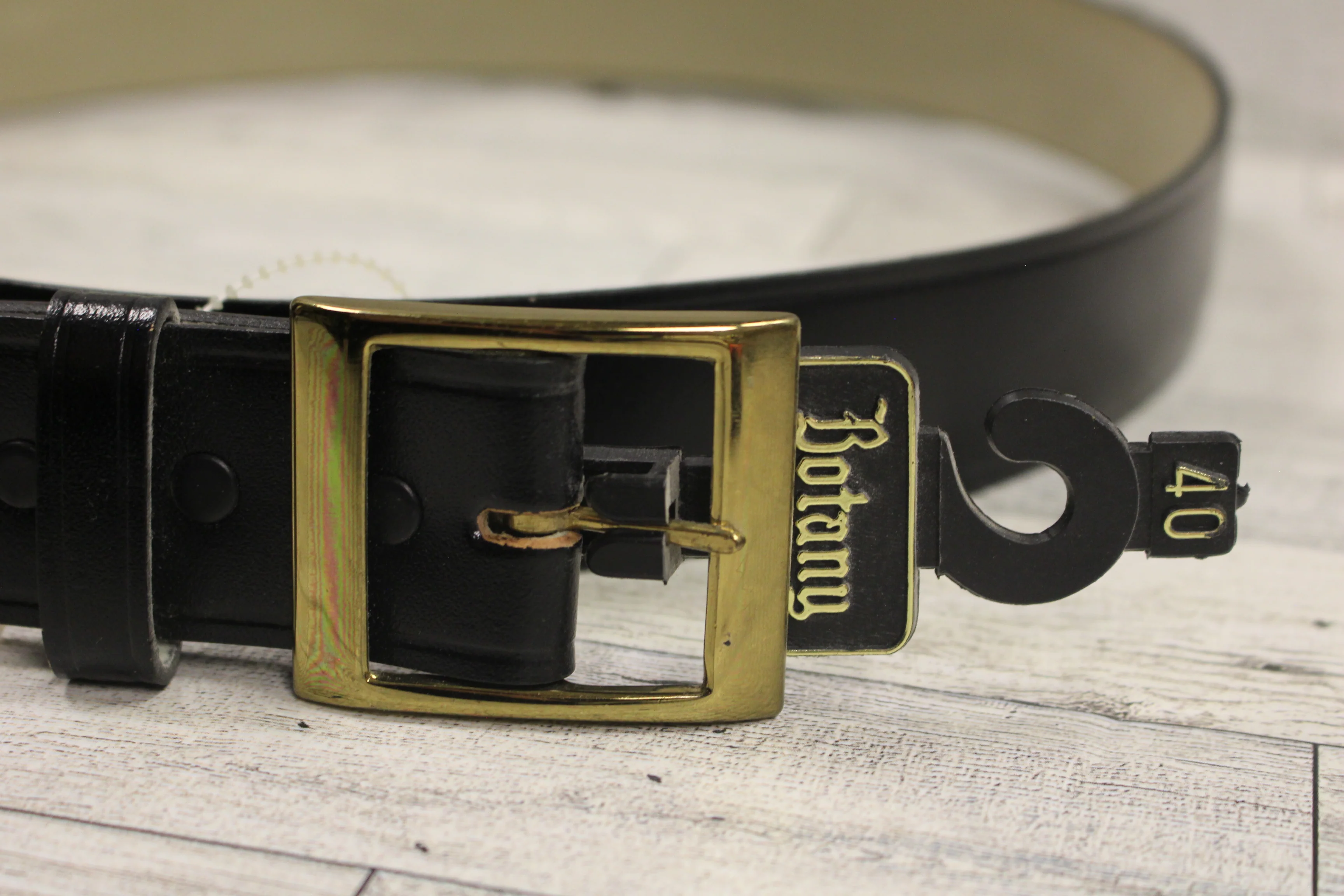 Botany Men's Belt - Size: 40 - Black - New - Image 2