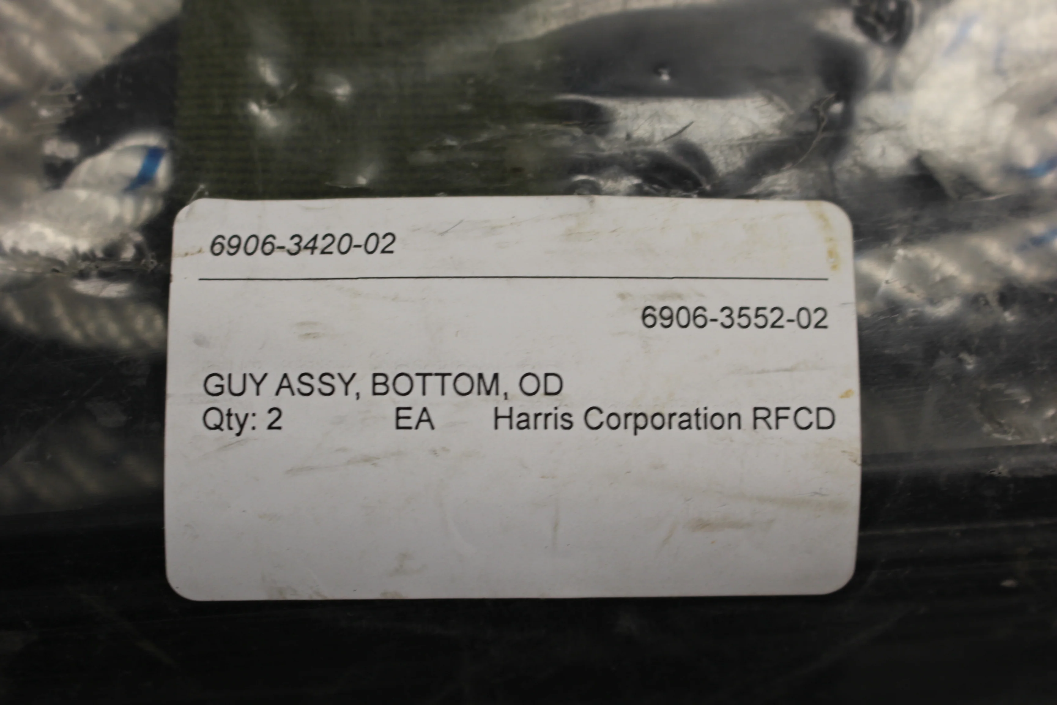 Bottom OD GUY Assembly, 6906-3552-02, Qty: 2, New - Image 3