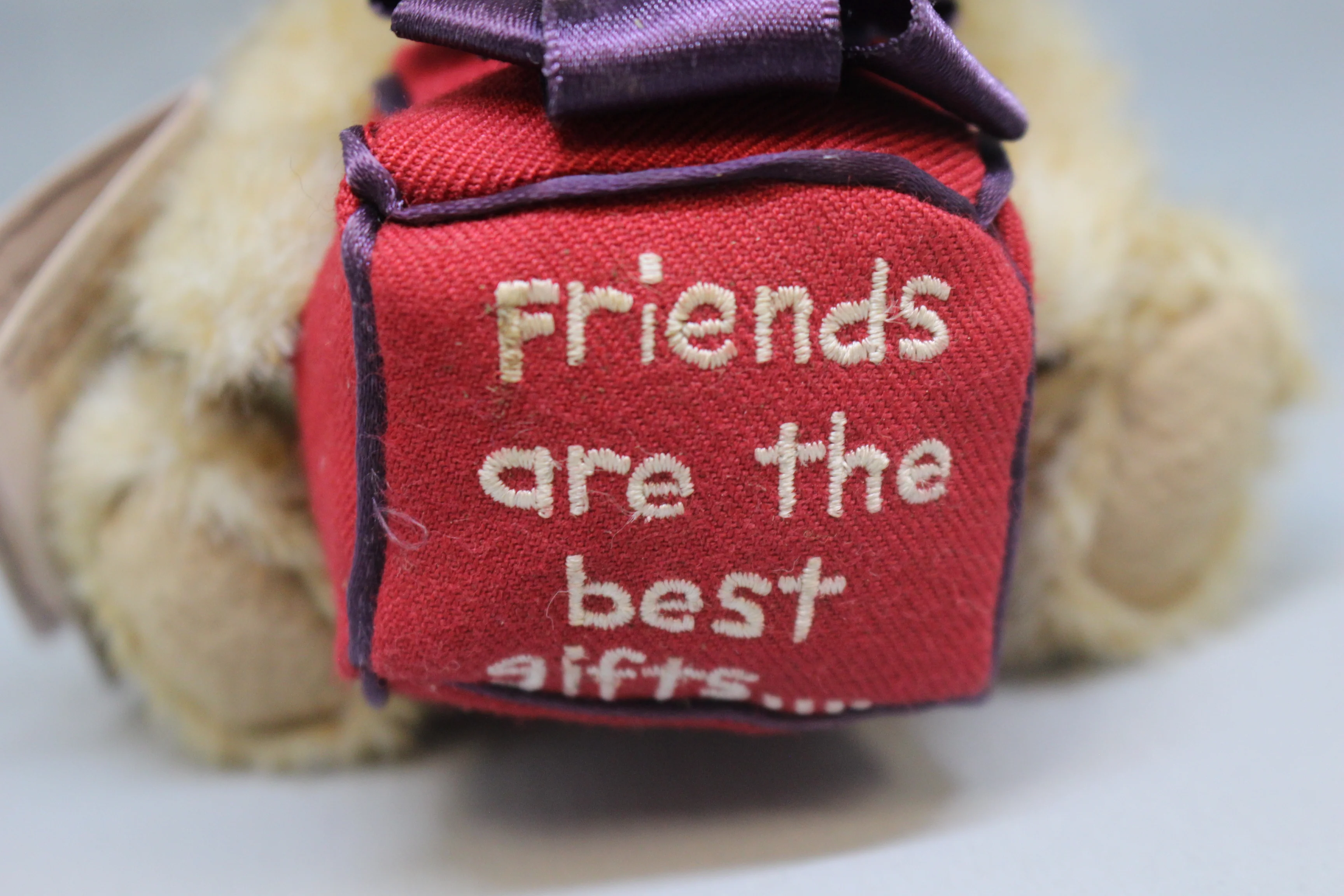 Boyds Bear True Friends Plush Ornament Bear - 562450 - Used - Image 2