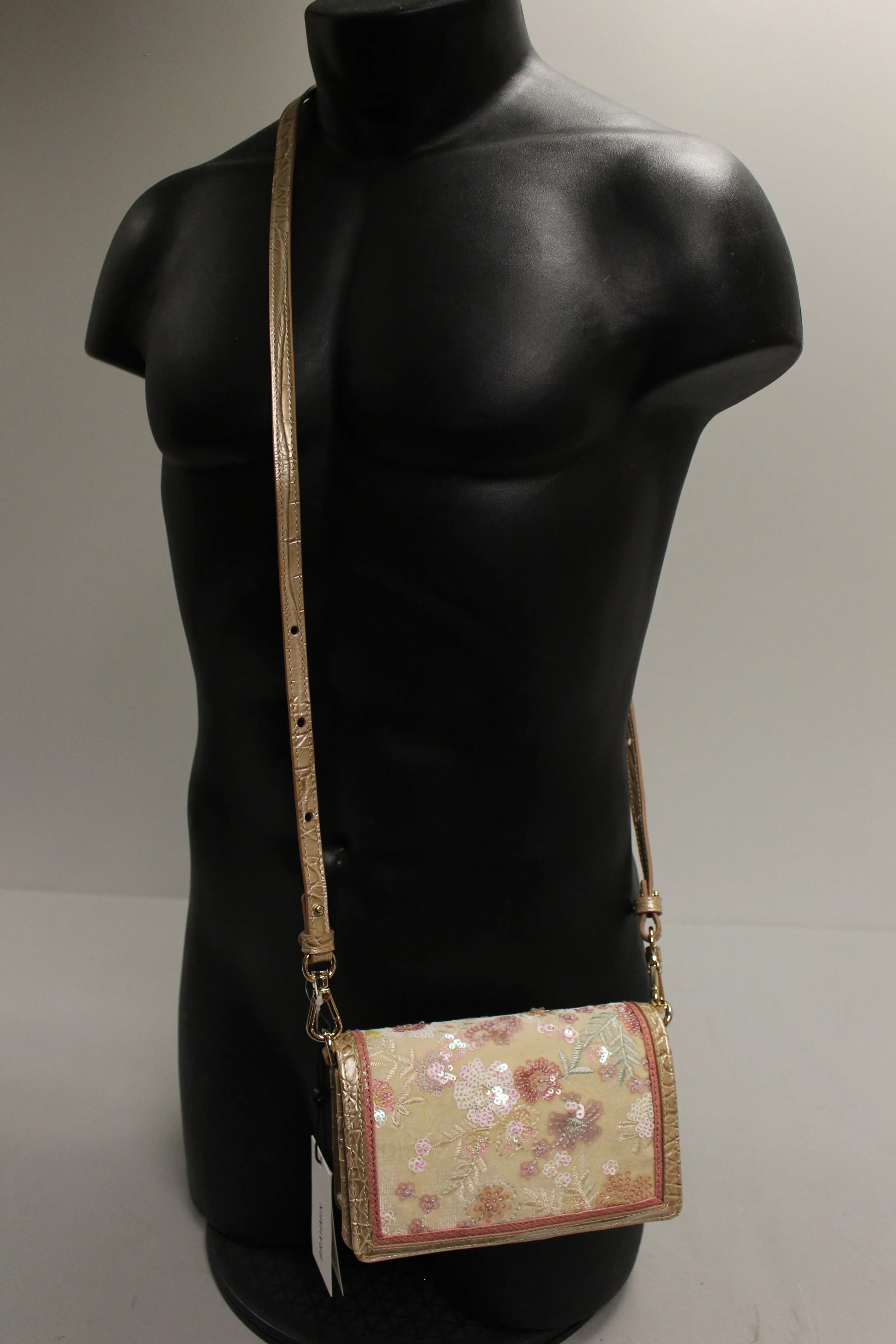 Brahmin Minuette Crossbody Bag - Multi Whimsy - Leather - New