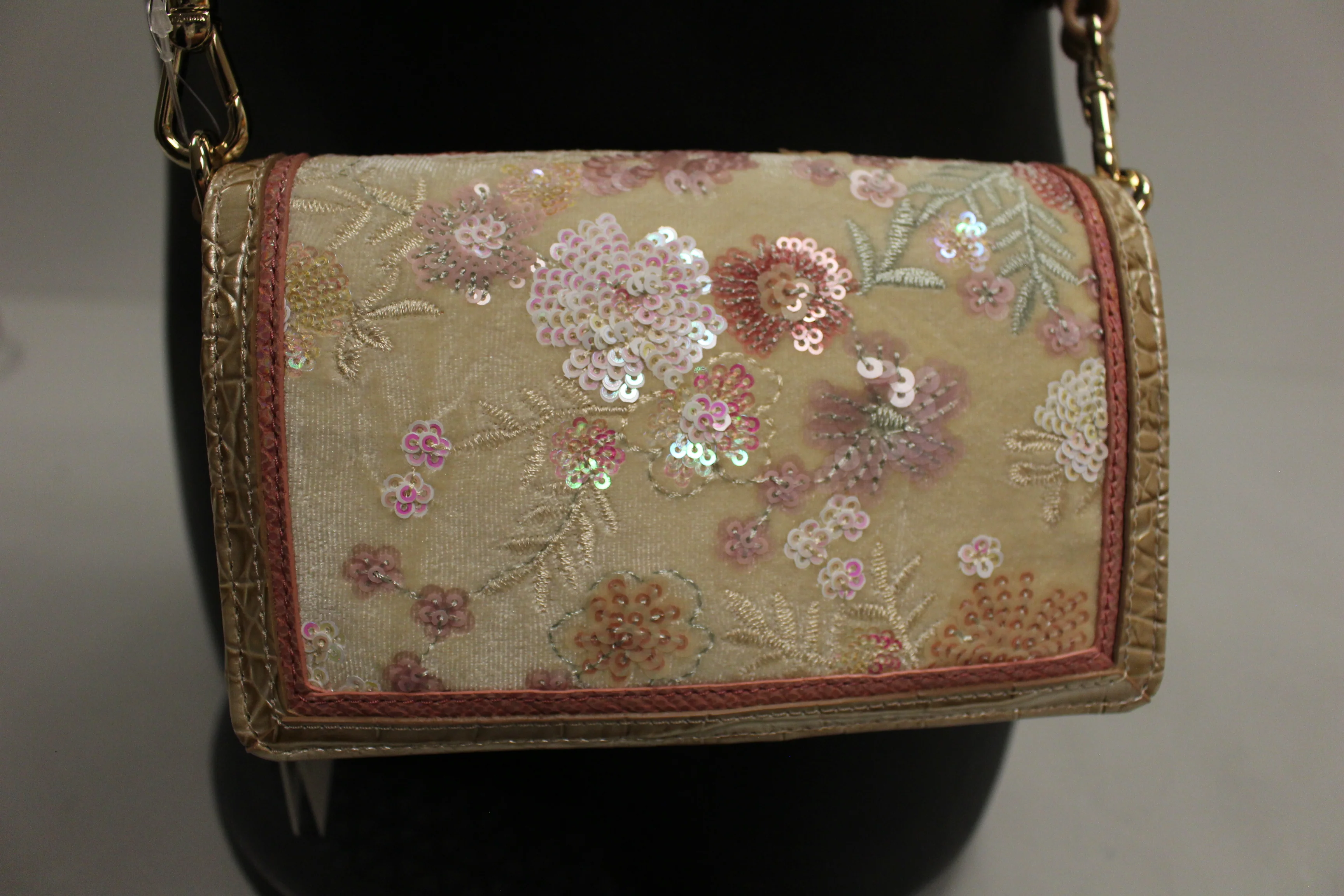 Brahmin Minuette Crossbody Bag - Multi Whimsy - Leather - New - Image 2