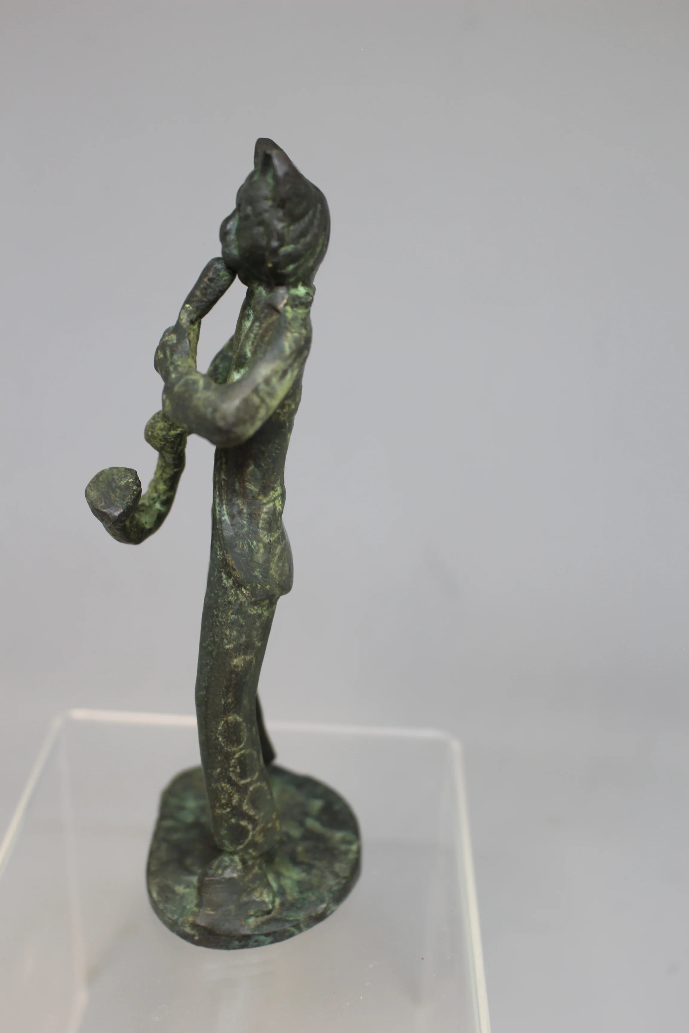 Brass Cat Band Statues - Set of 4 - 5-3/8" Tall - Used - Image 8