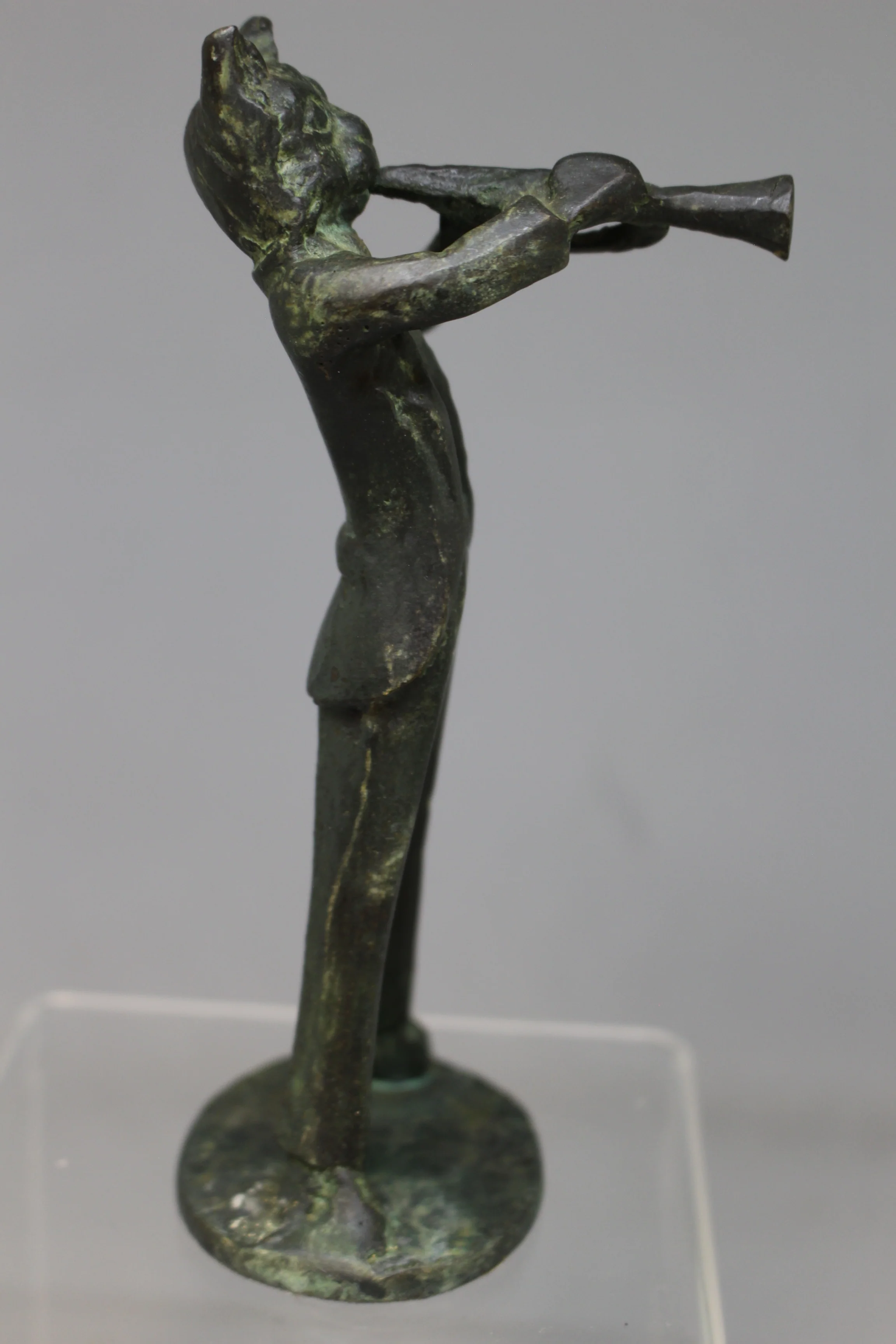 Brass Cat Band Statues - Set of 4 - 5-3/8" Tall - Used - Image 9