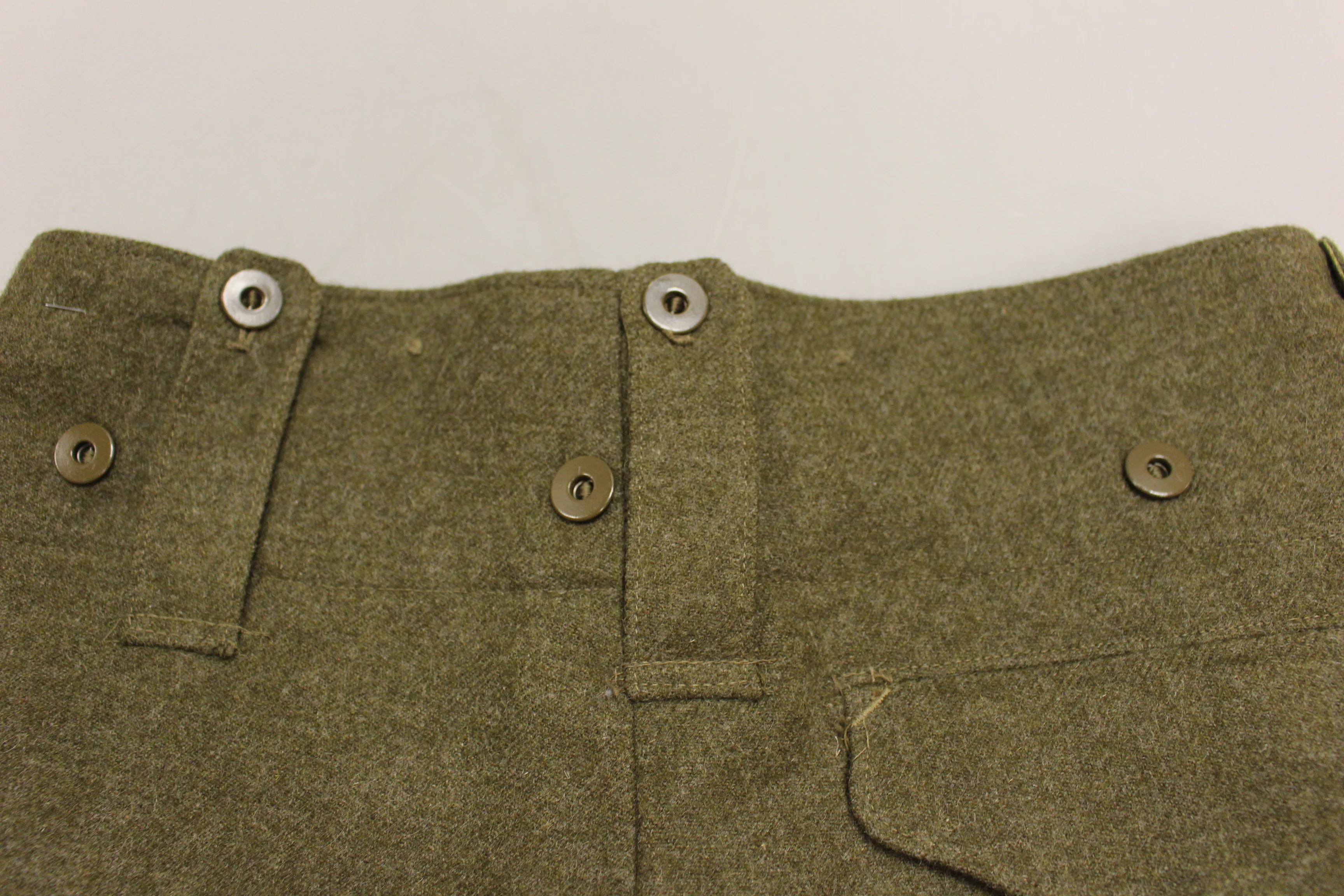 British 1951 Battle Dress Serge Trousers - Size. No 3 - Used - Image 5