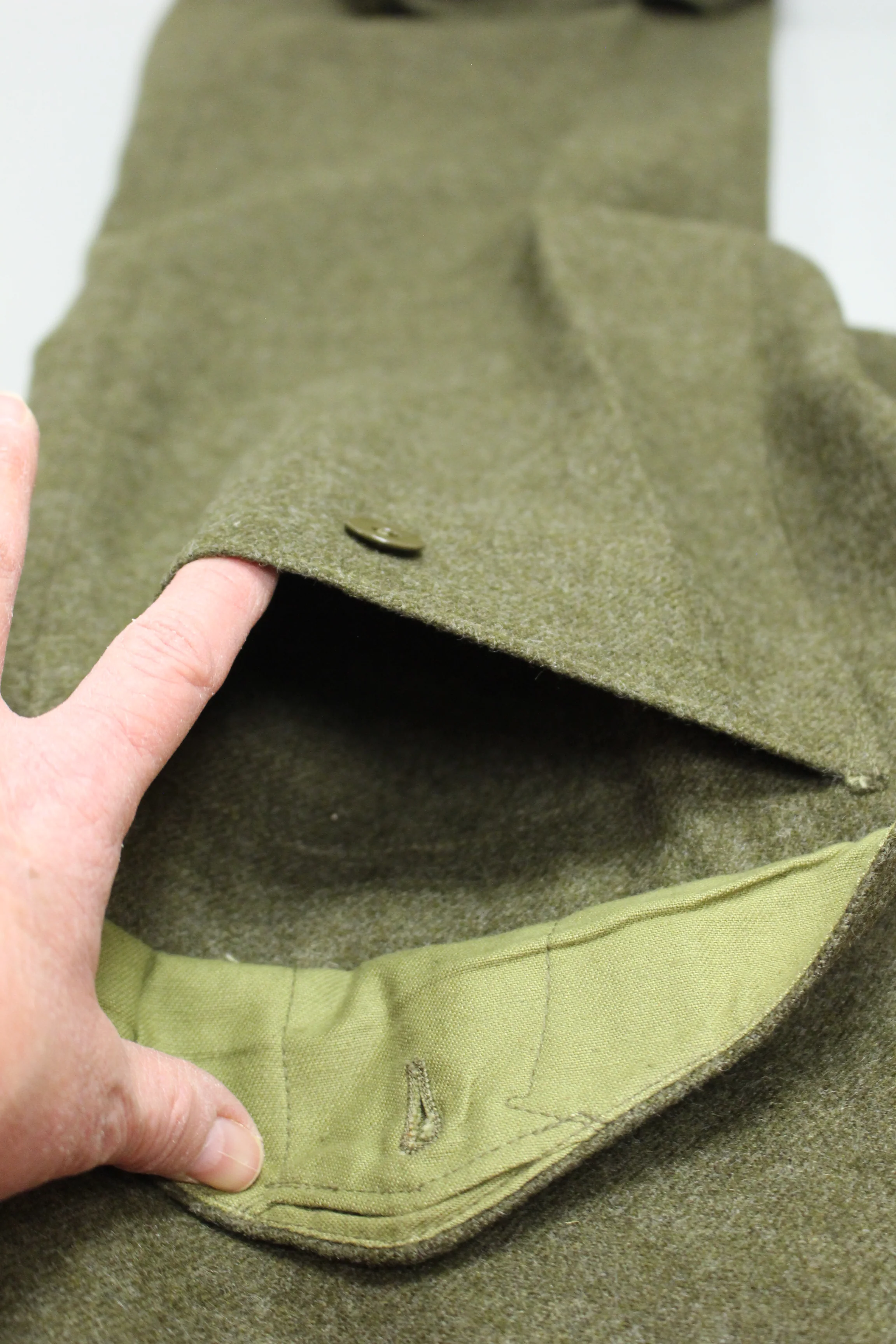 British 1951 Battle Dress Serge Trousers - Size. No 3 - Used - Image 7