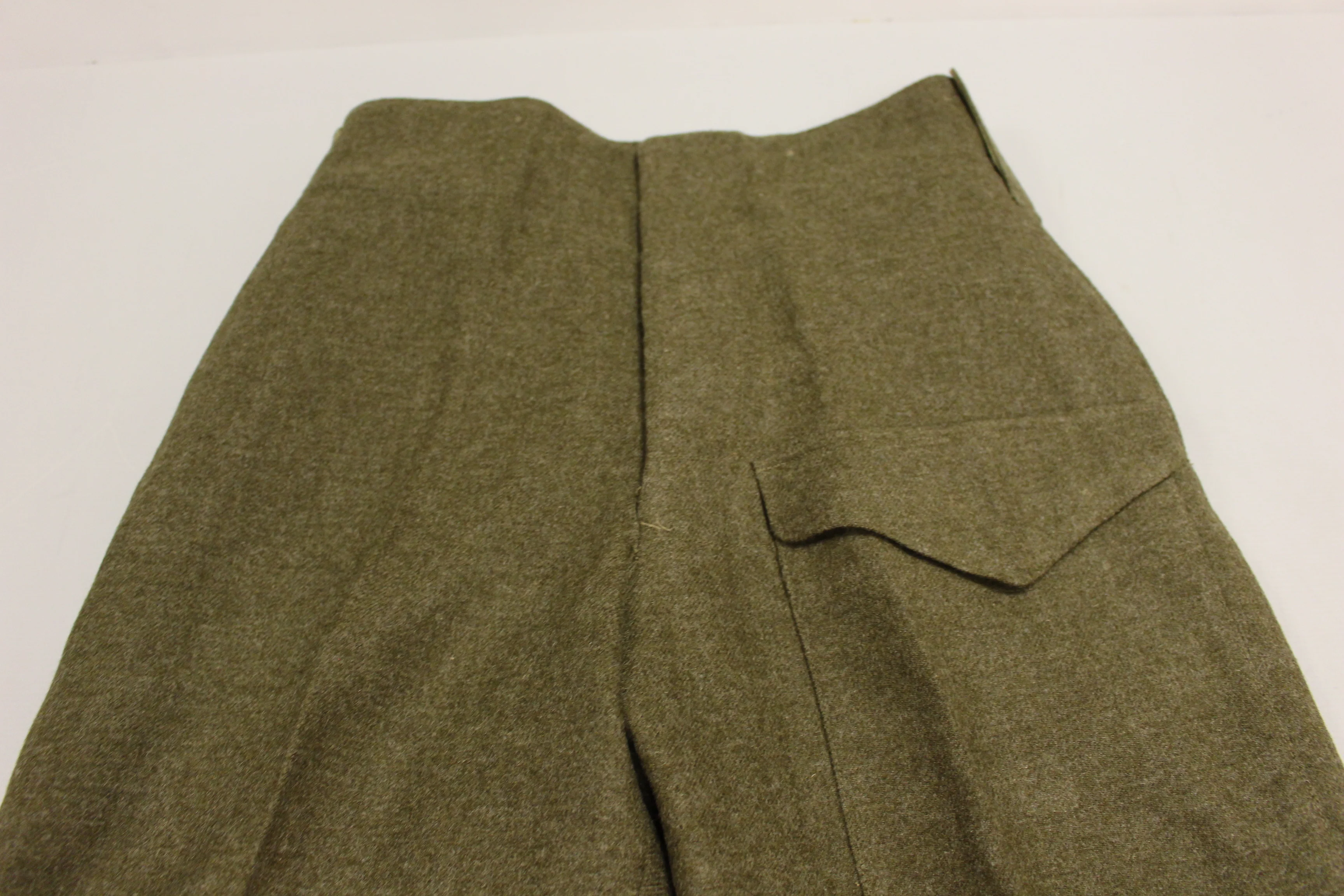 British 1951 Battle Dress Serge Trousers - Size. No 3 - Used - Image 8