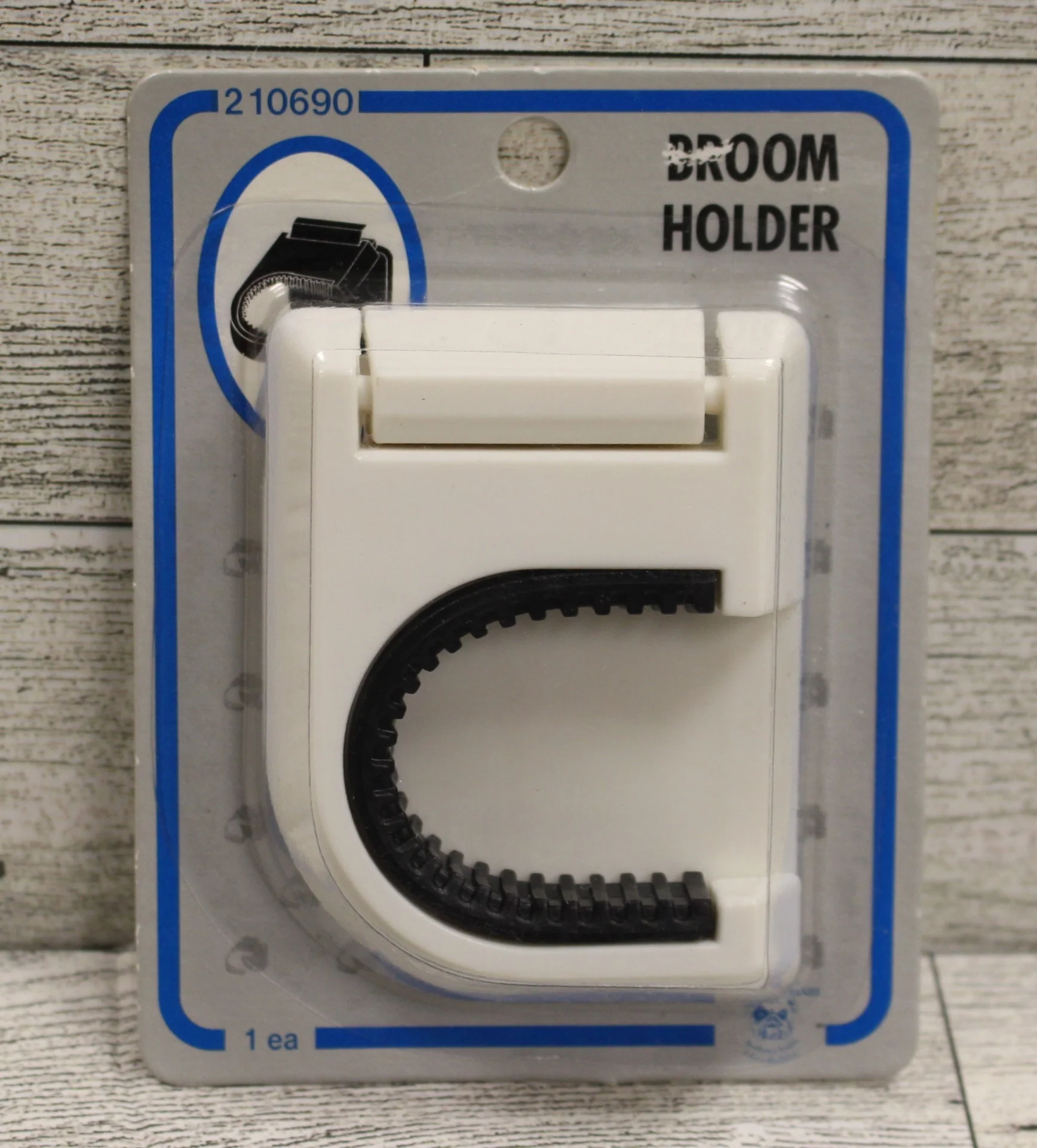 Broom Shovels Mops Rakes Holder - 210690 - White - New