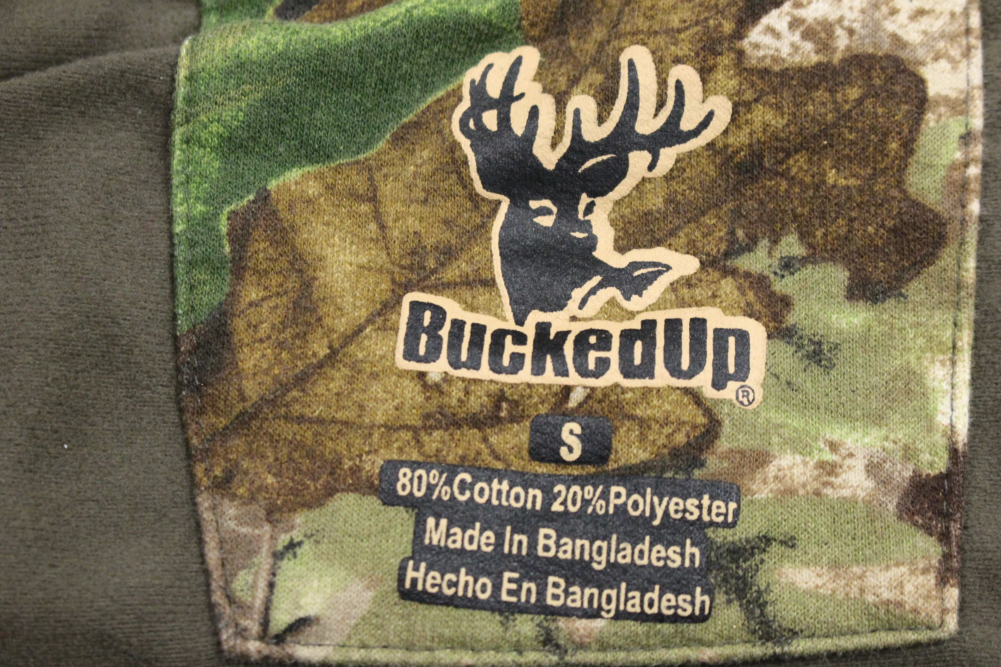 BuckedUp Clothing Zip Up Unisex Jacket Size Small -Used - Image 5