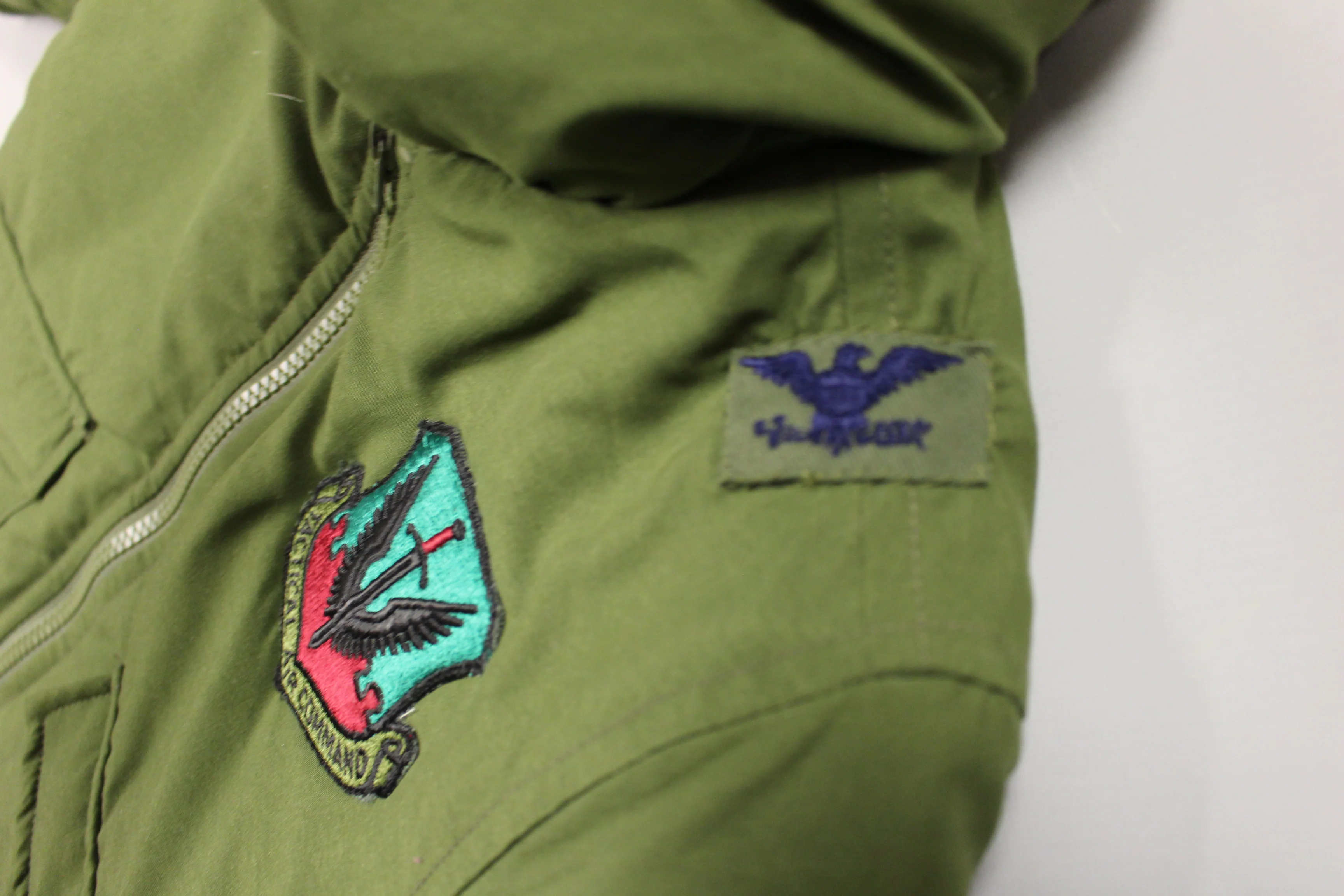 Buffalo David Bitton Tacitical Air Command Military Zip up Jacket Size 5 - Image 3