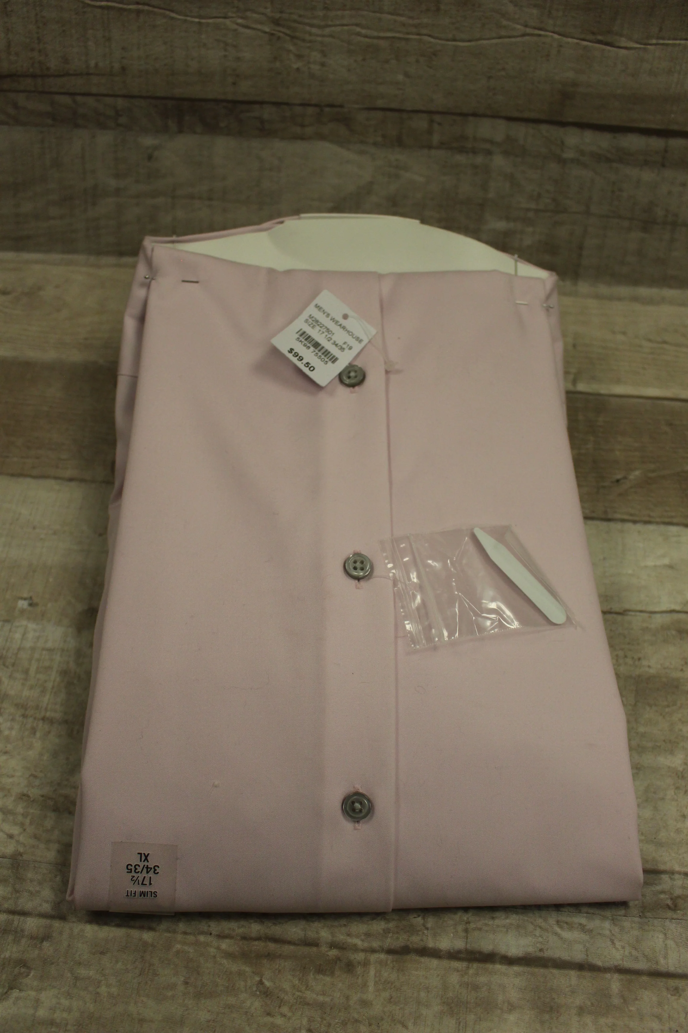Calvin Klein Men's Slim Fit Dress Shirt - Size XLarge - Pink - New - Image 2