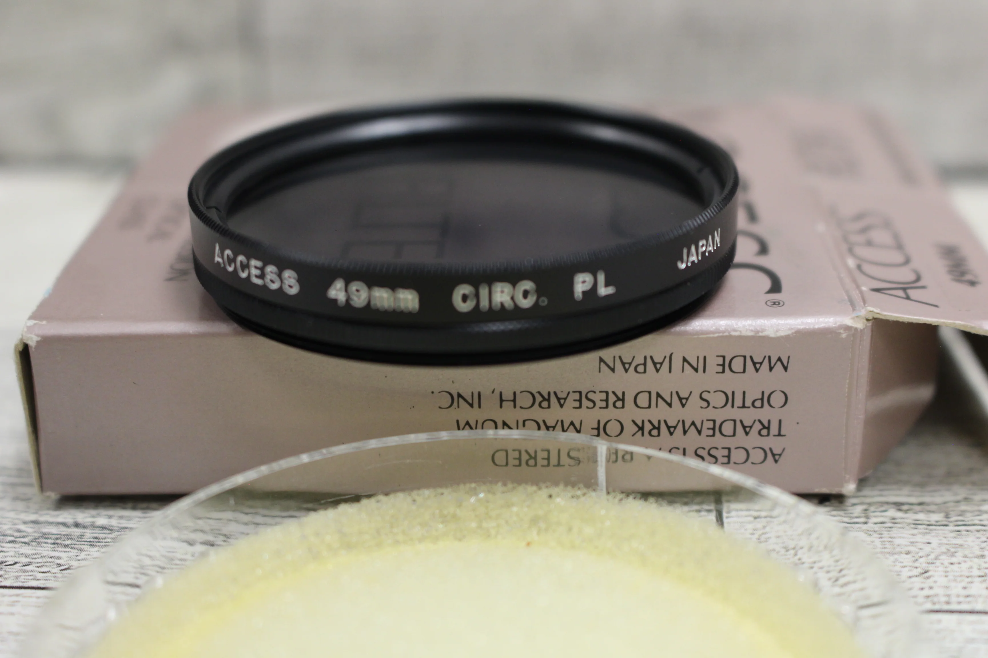Camera Access Filter High Transmission Optical Glass Lens - 49mm - New - Image 3
