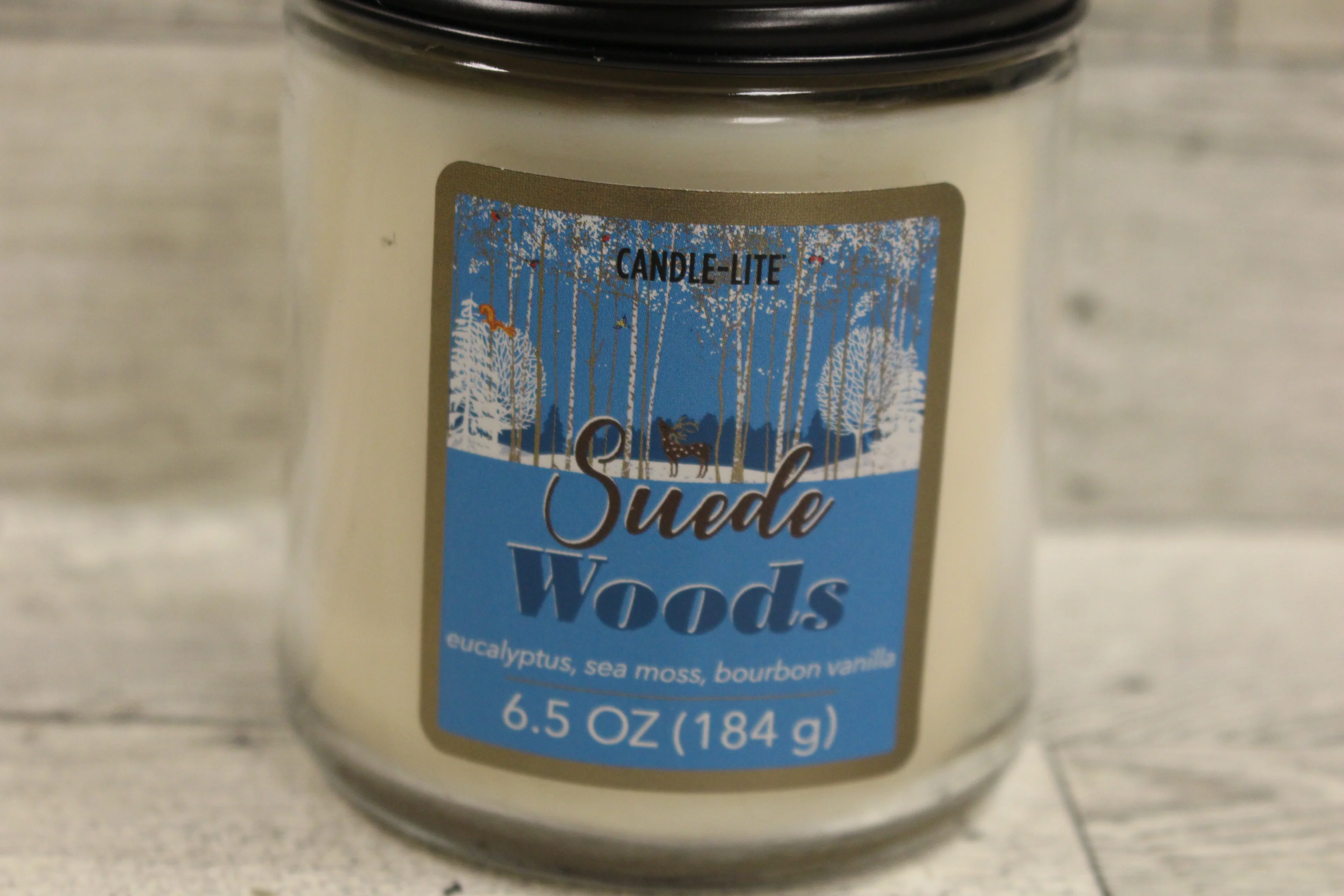 Candle-Lite Suede Woods Candle - 6.5 Oz - New - Image 2