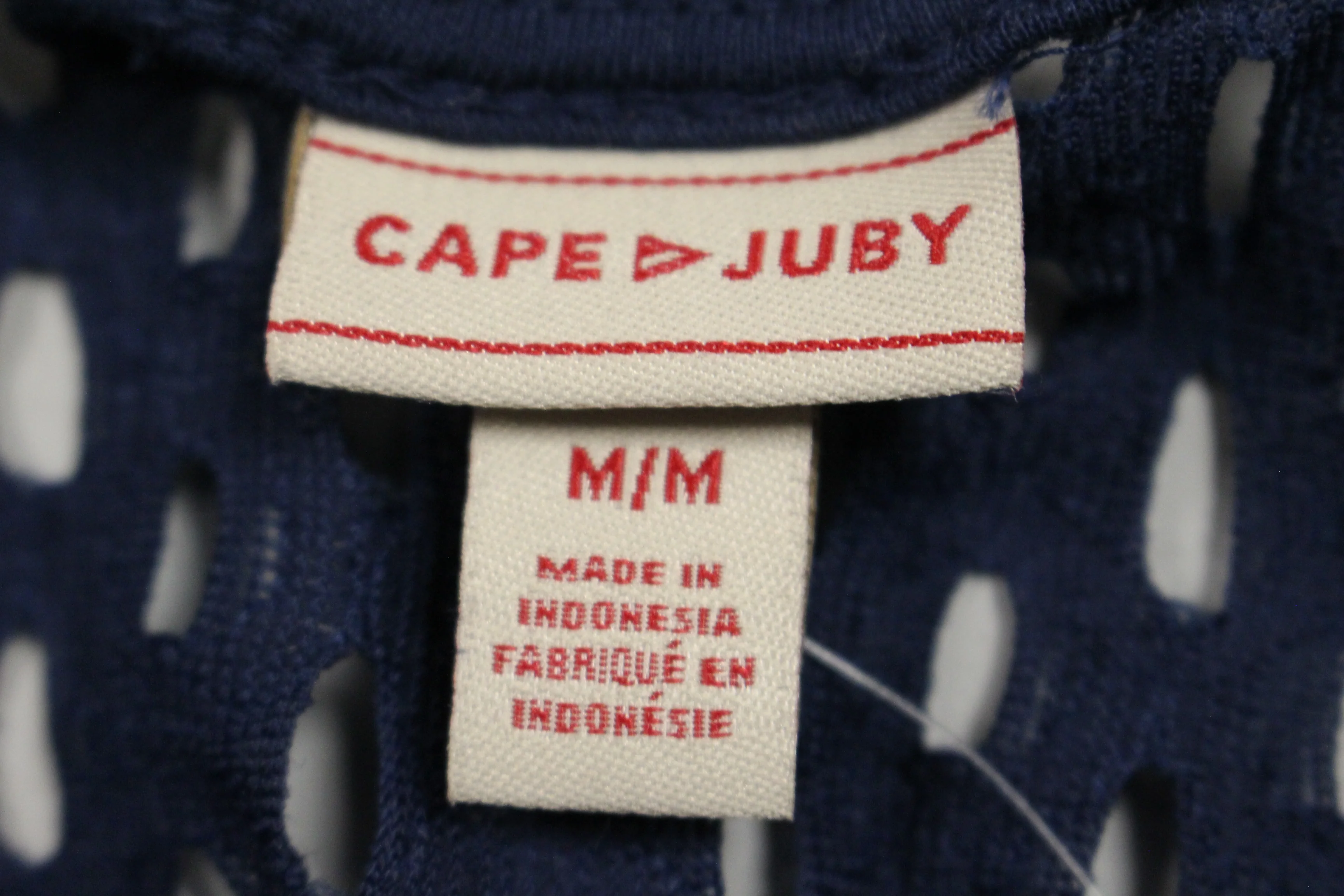 Cape Juby Blue Dress Lace Cutoff M/M - Image 3