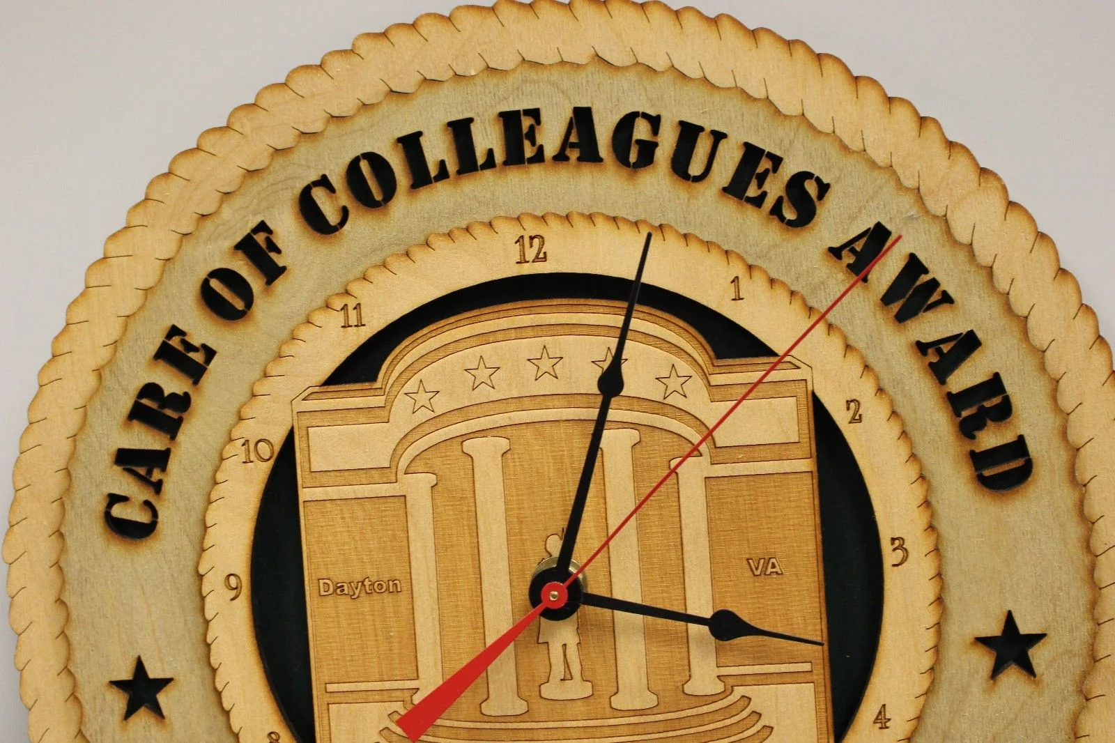 Care of Colleagues Award, NA Category Winner Clock, Battery Powered - Image 2