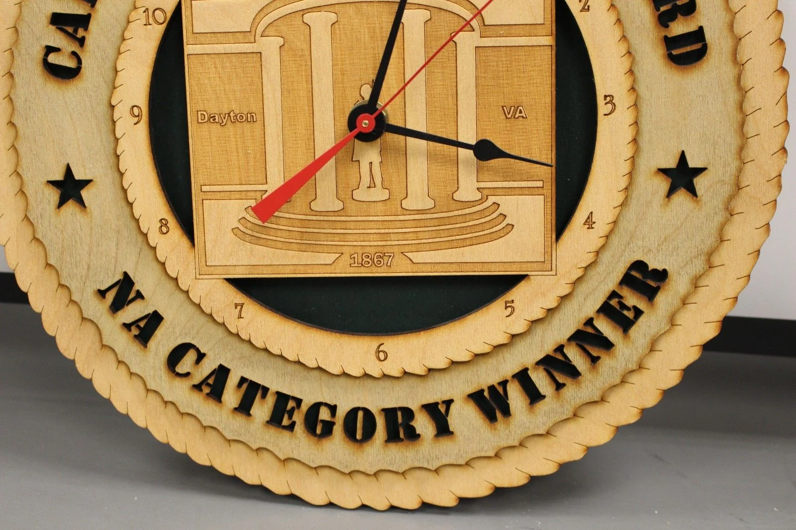 Care of Colleagues Award, NA Category Winner Clock, Battery Powered - Image 3