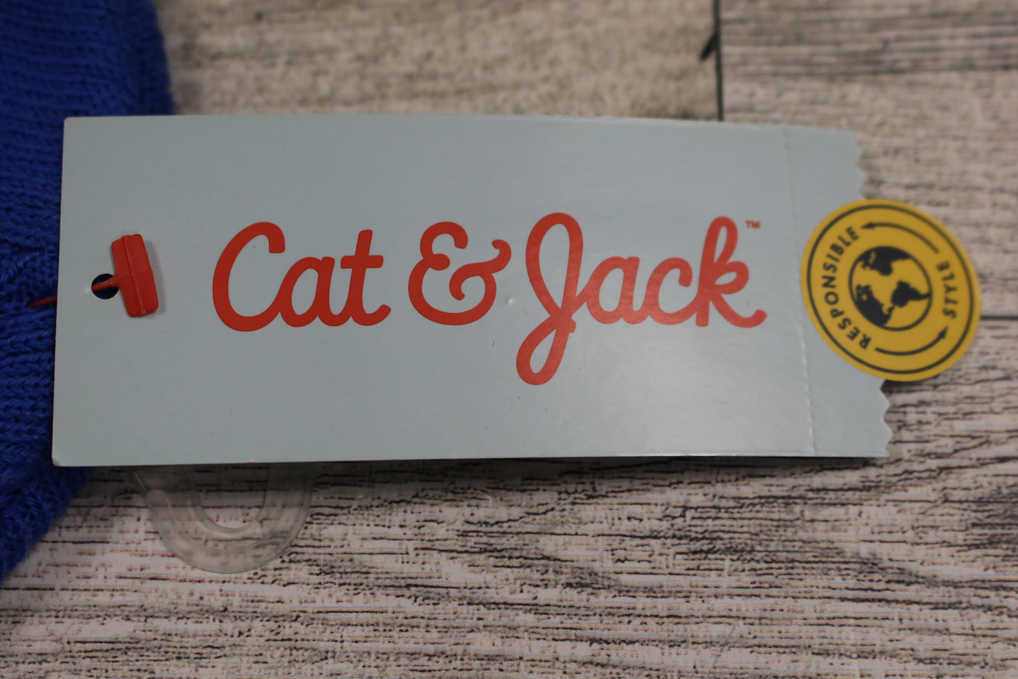 Cat & Jack Children's Beanie - Light Grey Heather/BN - New - Image 2