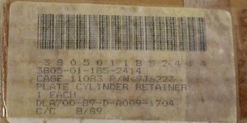 Caterpillar Cylinder Retainer Plate, NSN 3805-01-185-2414, PN 9J6223, New - Image 3