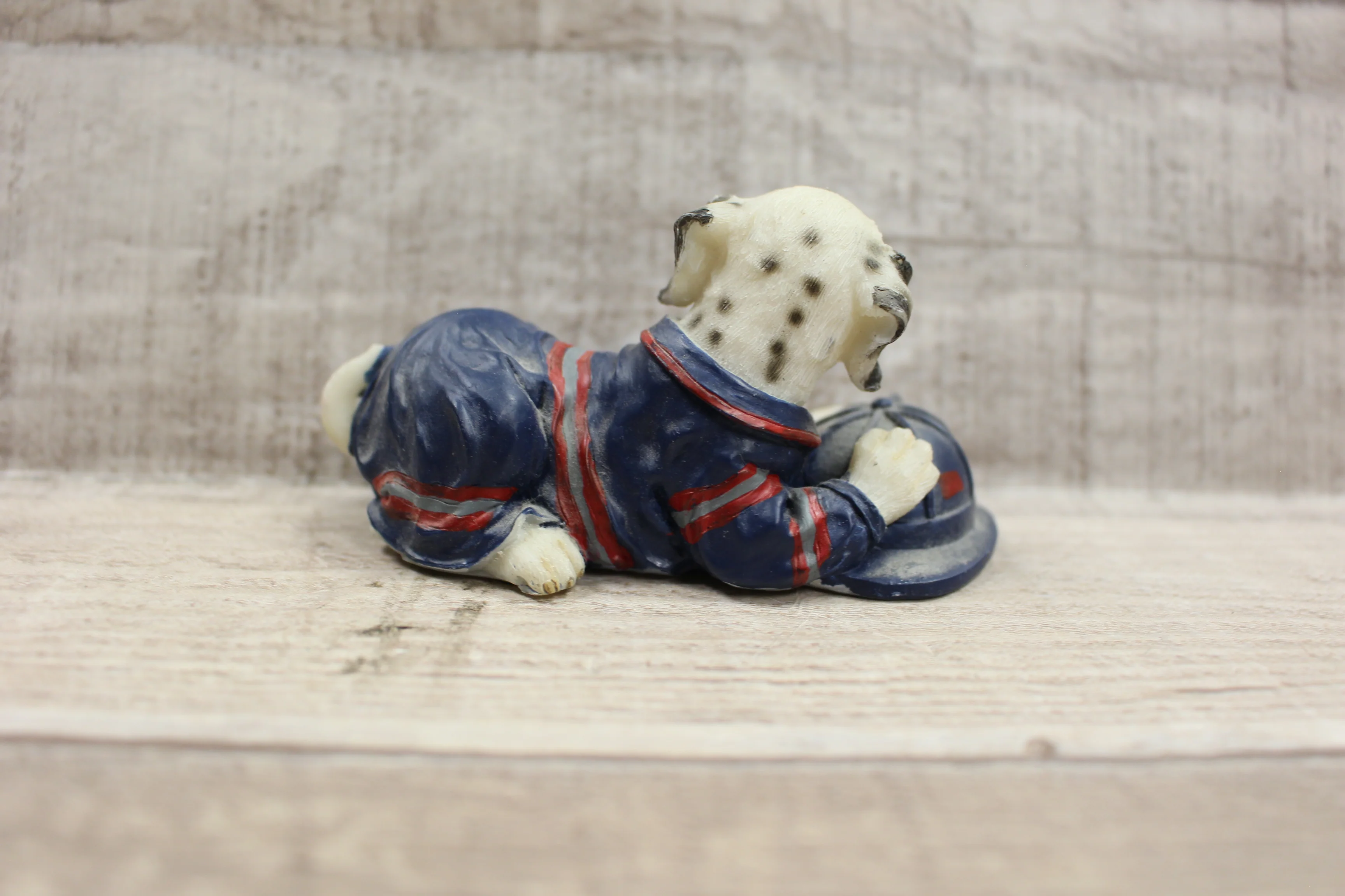 Celebrating Home Interiors Fire Station Mascots Dog -Used - Image 2