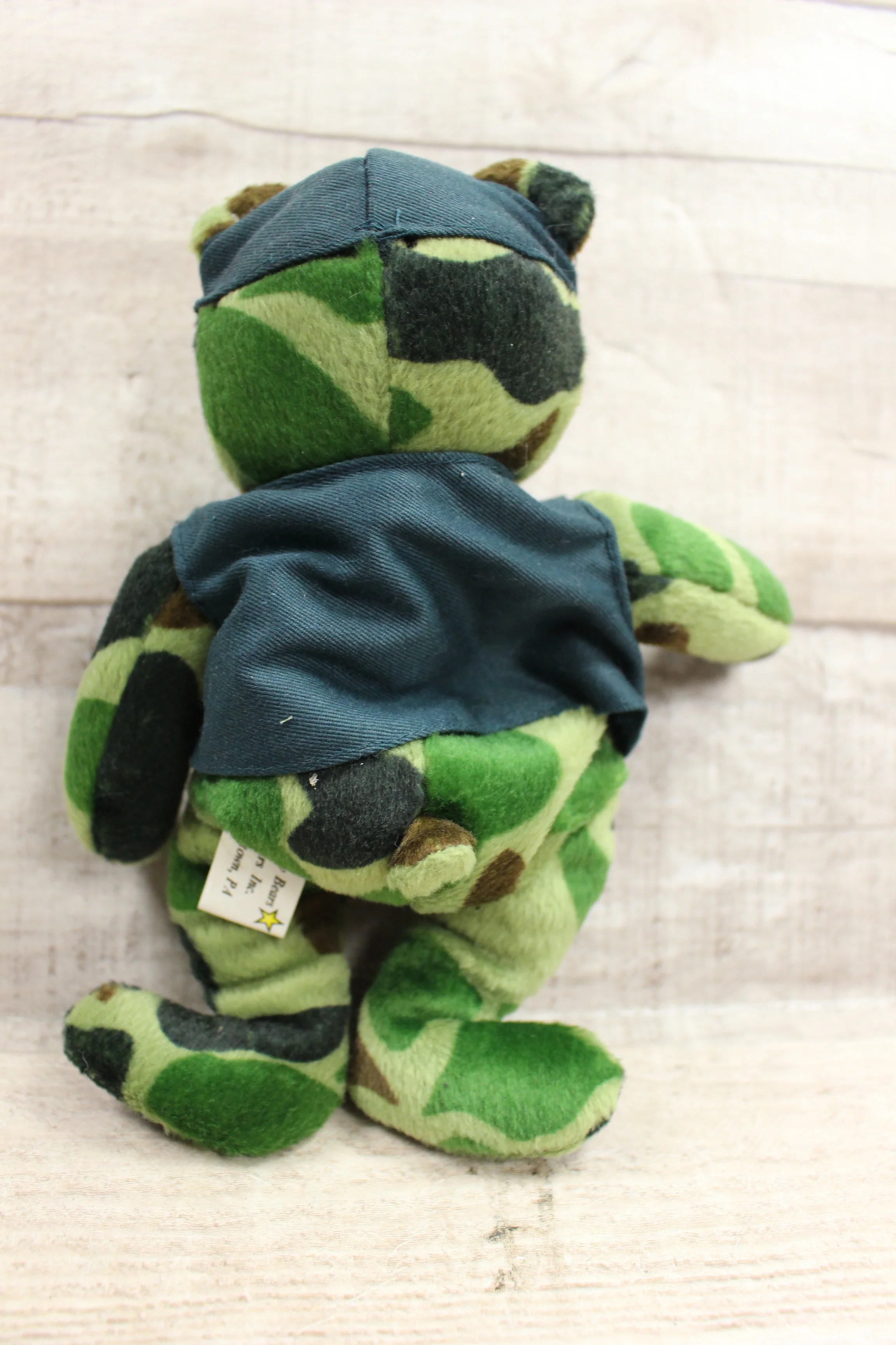 Celebrity Bears Military Bear Collectible Toy -Camouflage -Used - Image 2