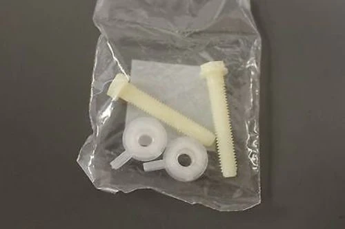 Centoco Solid Plastic Seat for Elongated Bowl, Box of 6, White, NEW! - Image 5