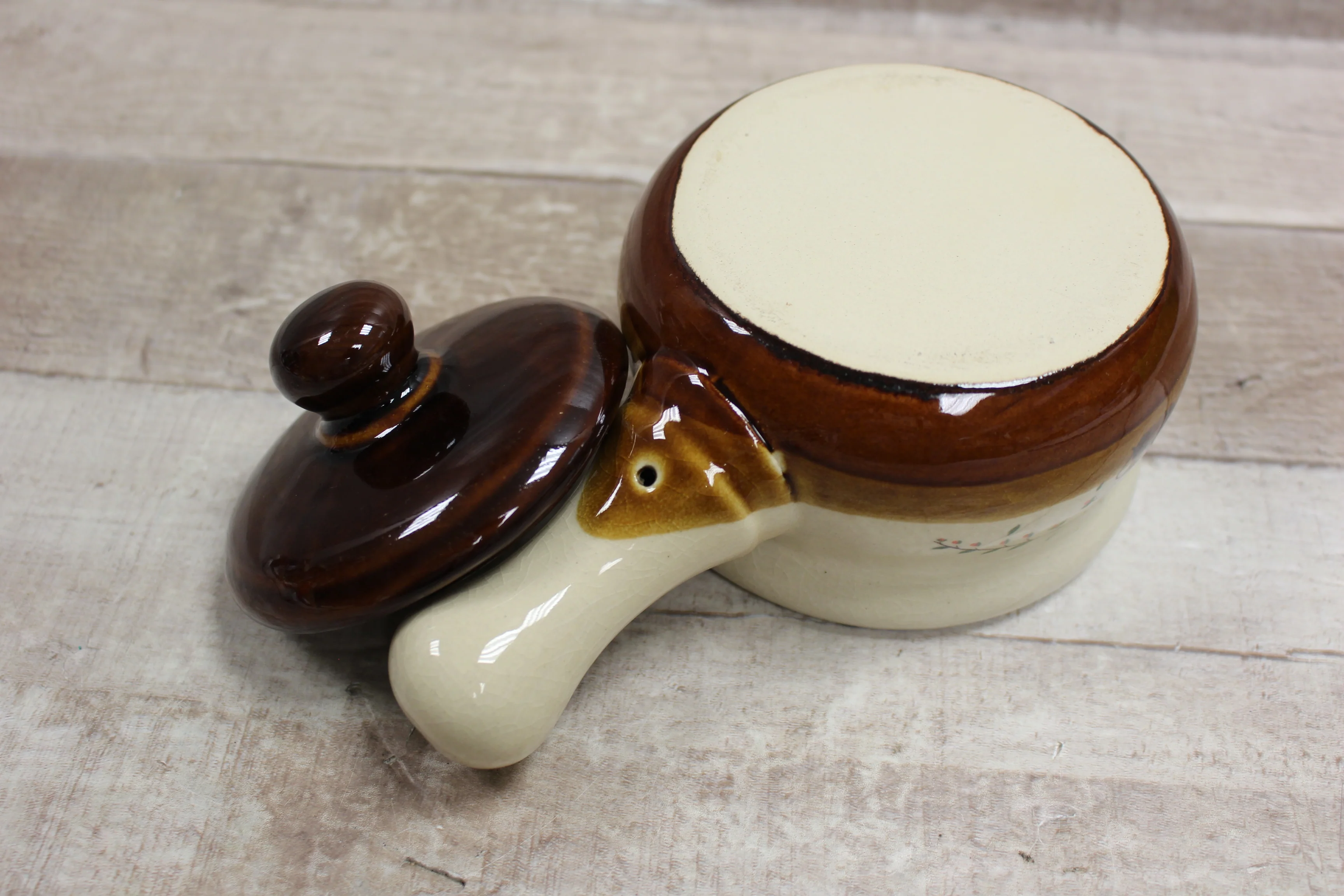 Ceramic Miniature Pot With Lid Cover For Decoration Design Pack Of 2 -Used - Image 4