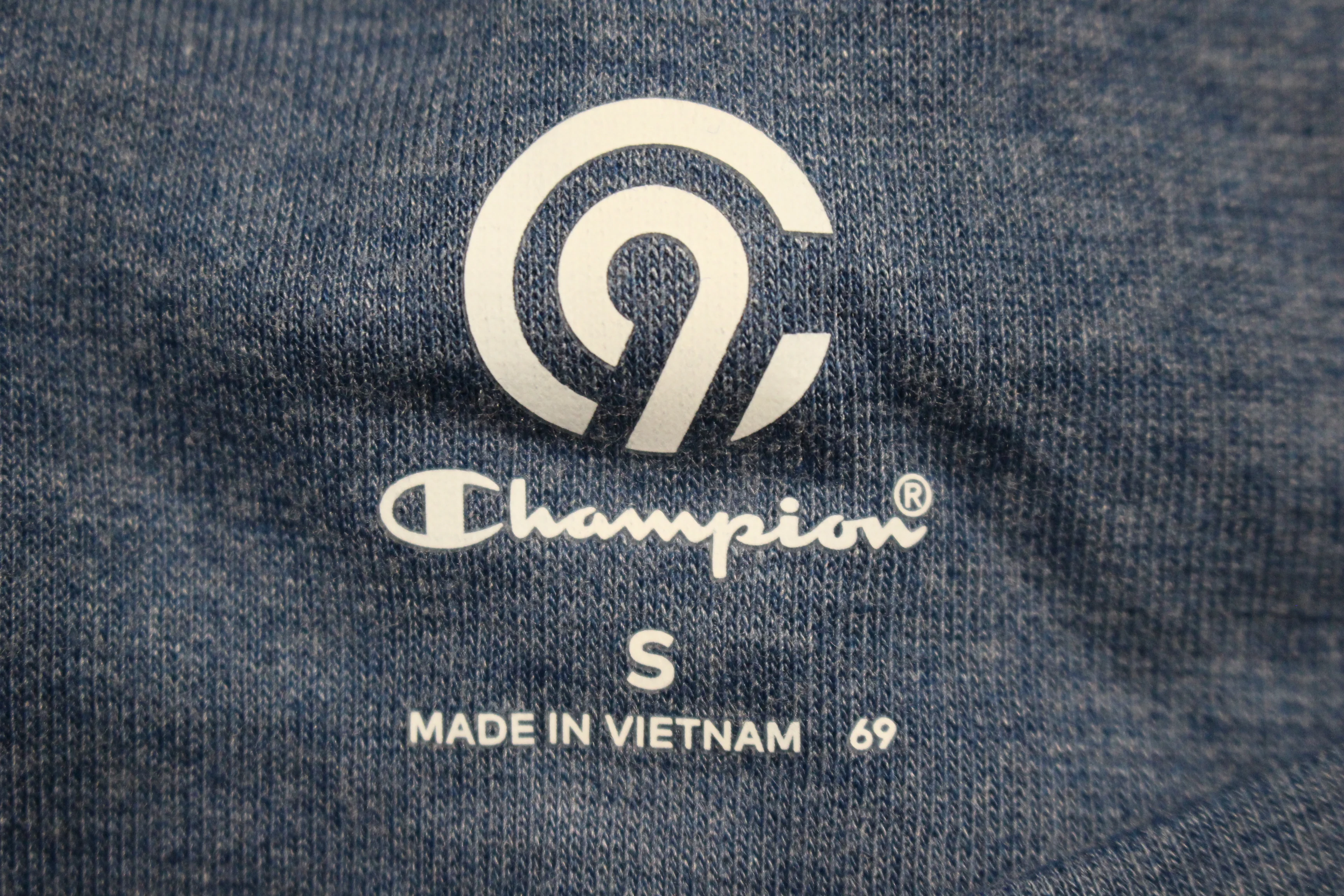 Champion C9 Men's Long Sleeve Training Shirt Jetson Blue Thumbholes Size S Small - Image 4