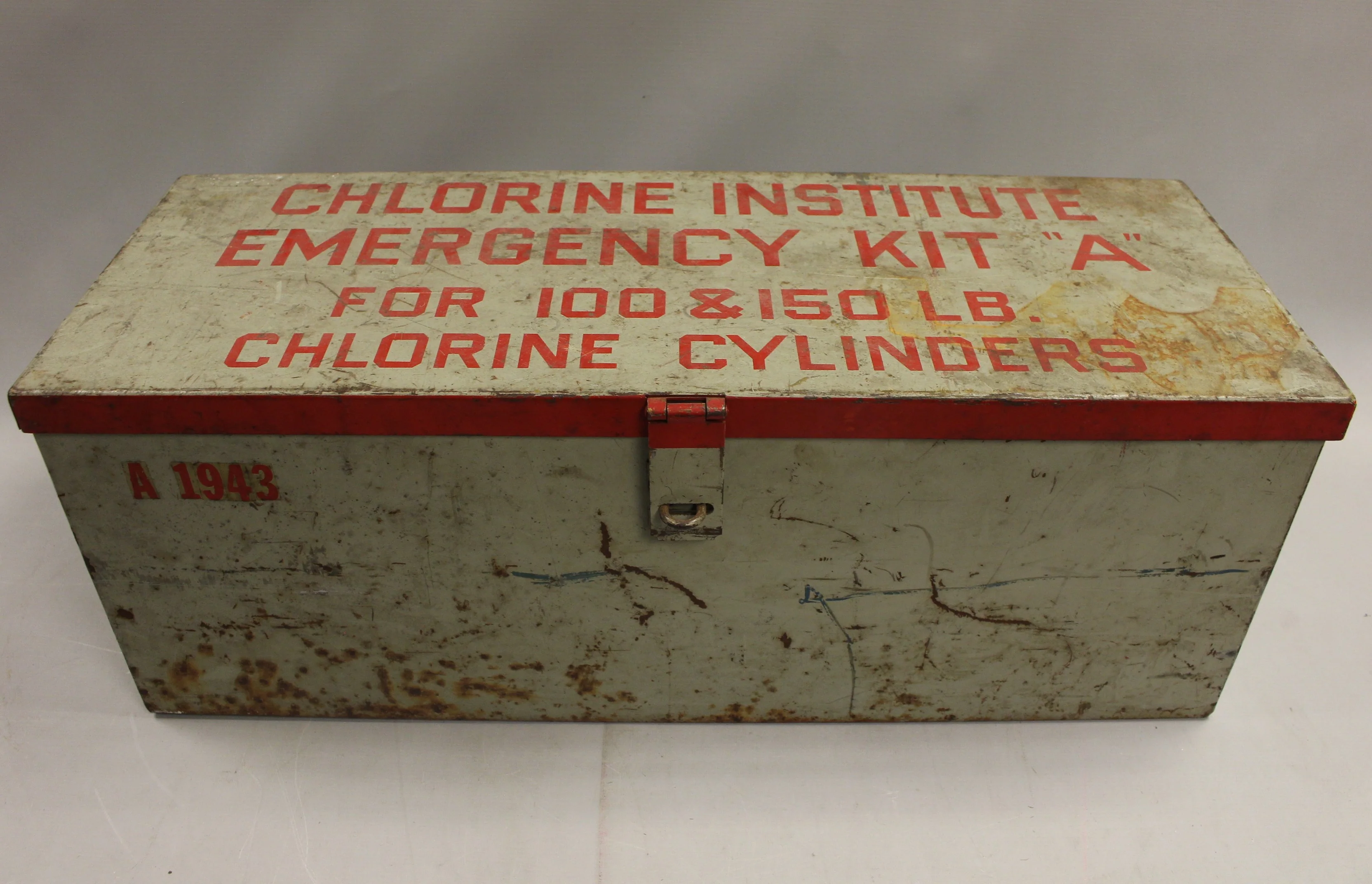 Chlorine Institute Emergency Kit "A" for 100 & 150 lb Cylinders Box Case