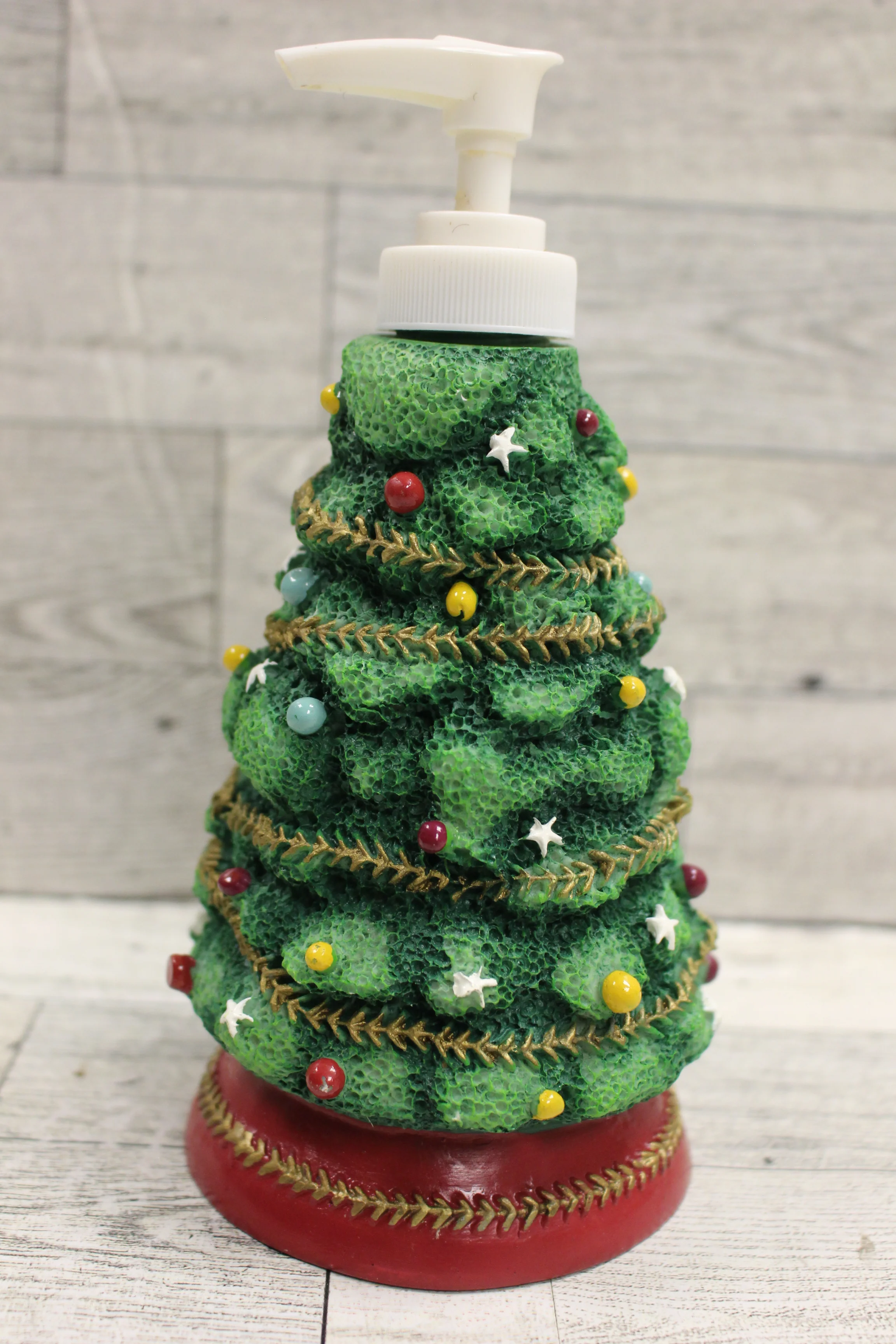 Christmas Tree Lotion Soap Dispenser - Used - Image 7