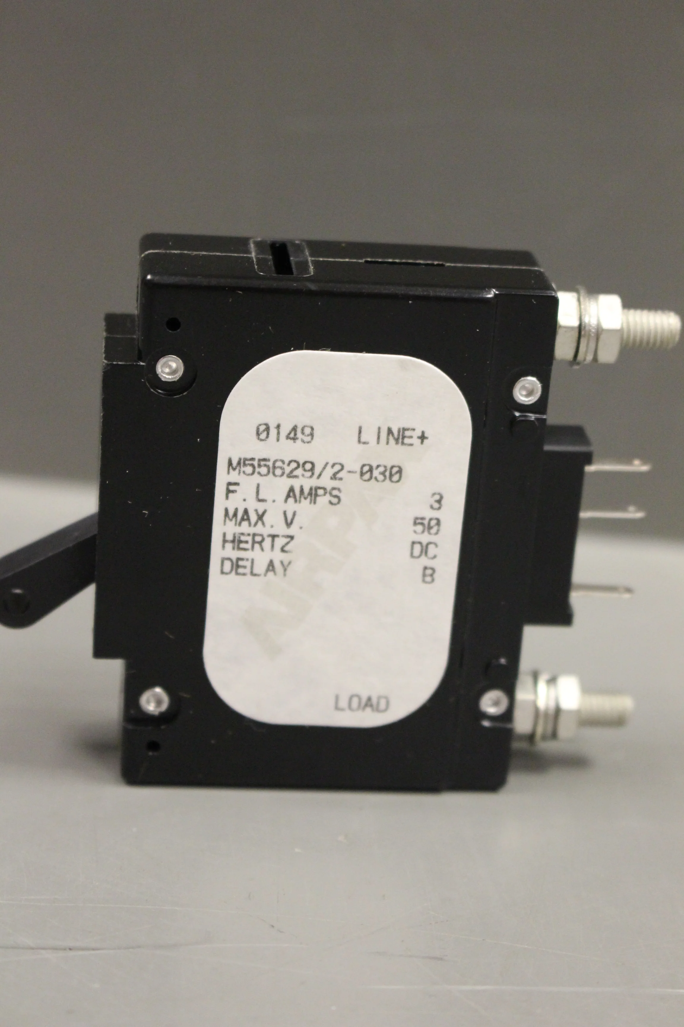 Circuit Breaker / Overload Switch, 5925-00-107-4234, M55629/2-030, New - Image 2