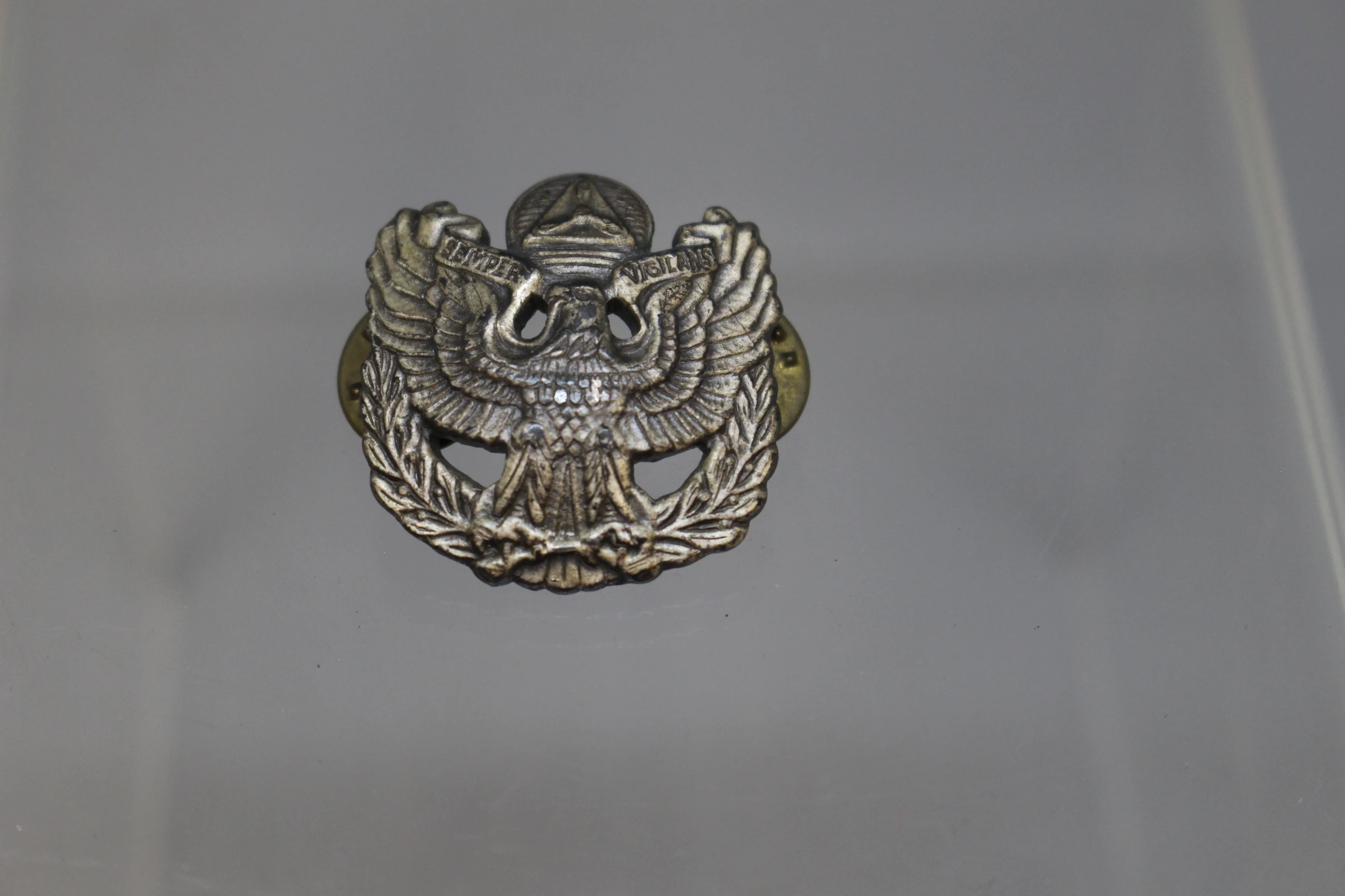 Civil Air Patrol Badge Semper Vigilans Vintage Cap Device - Used - Image 7