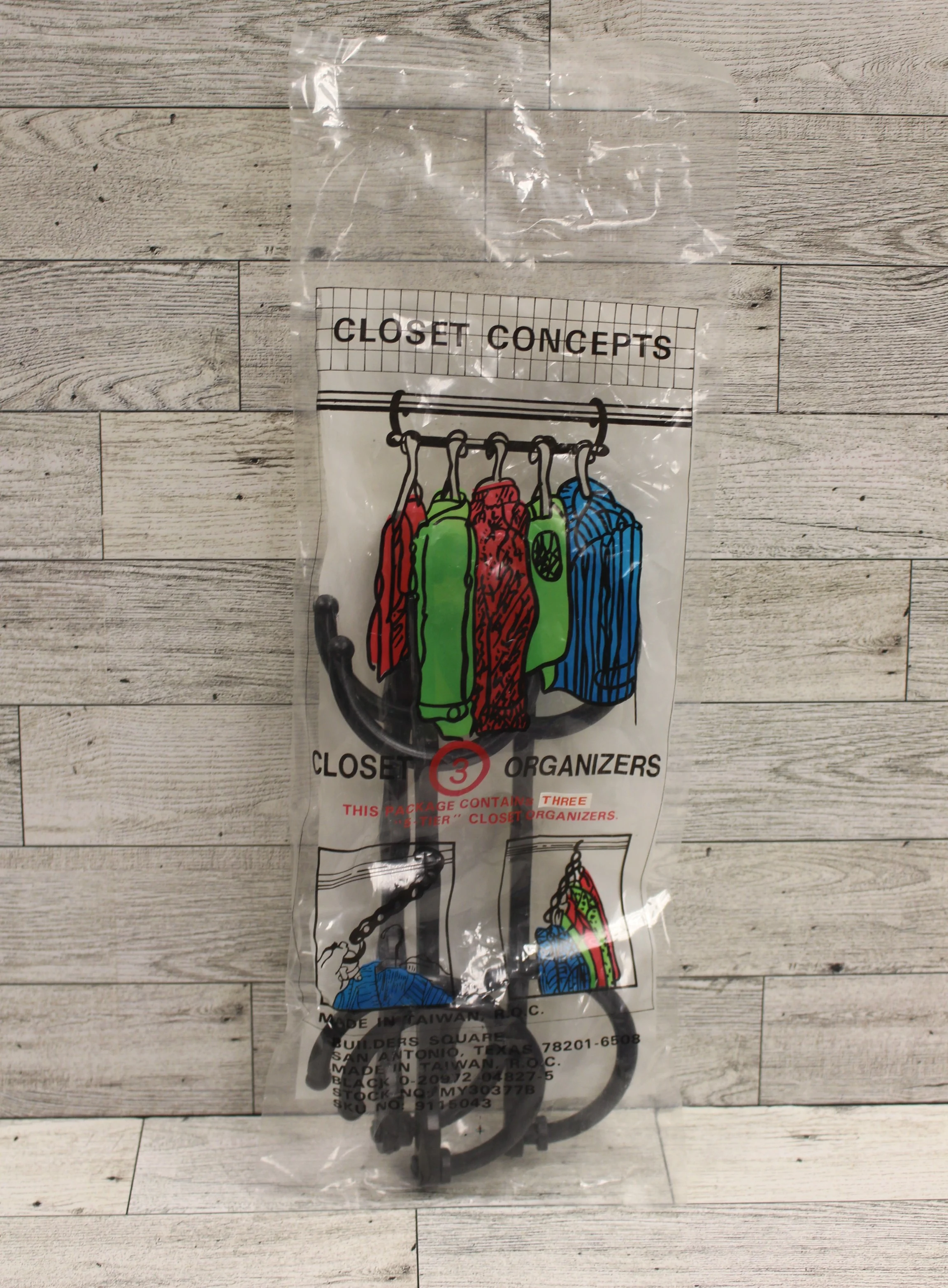 Closet Concepts 3-Tier Closet Organizer - New
