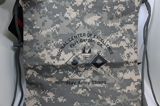Code Alpha Digital Camouflage Drawstring Backpack - Image 4
