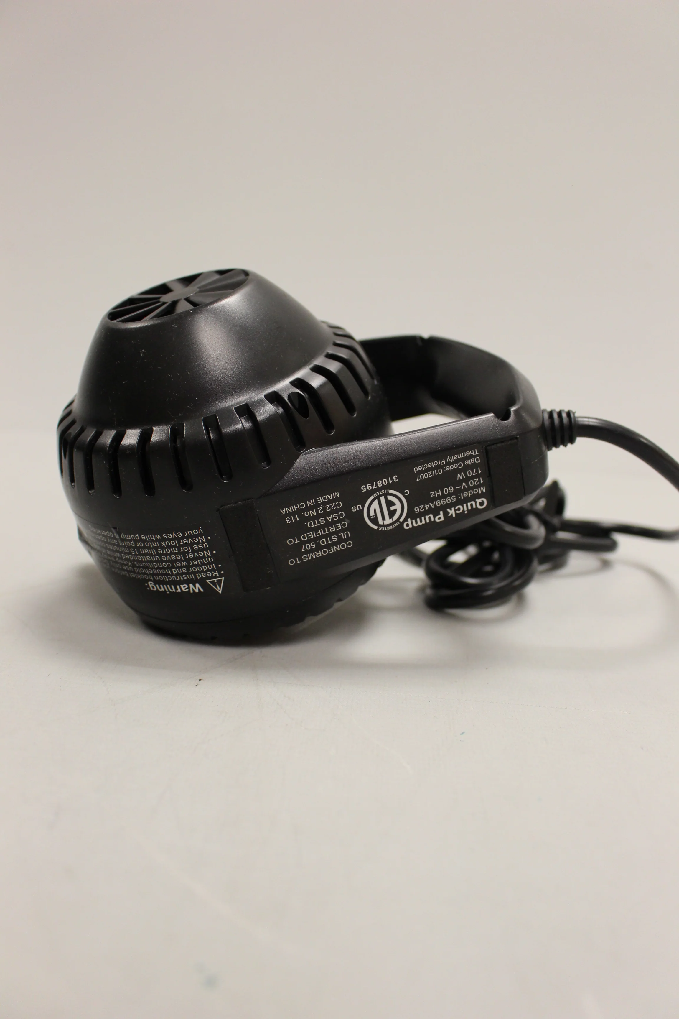 Coleman Electric 120V Quick Pump - Model 599A426 - Used - Image 6