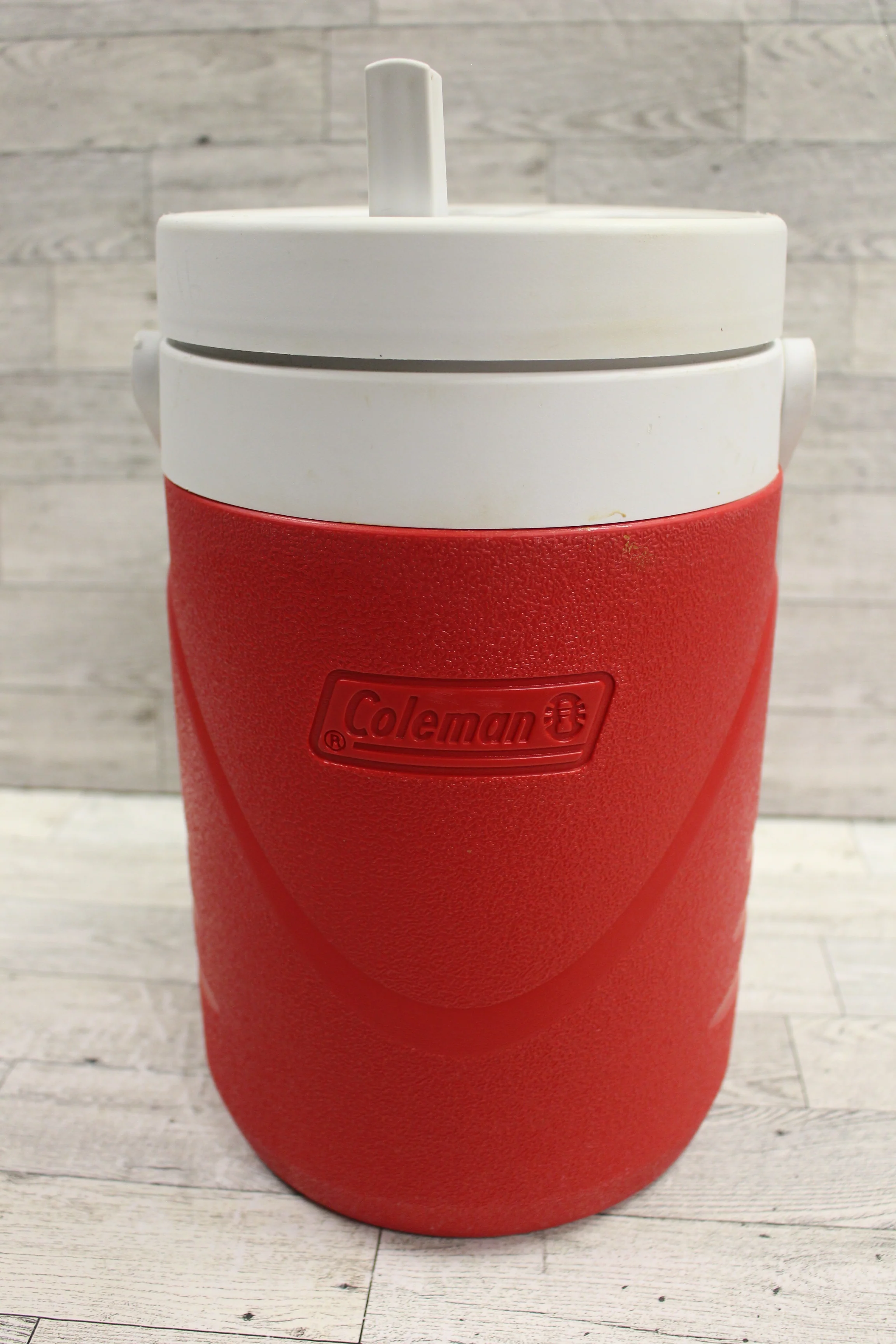Coleman Half Gallon Red/White Water Drink Jug - #6001 - Red/White - Used - Image 2