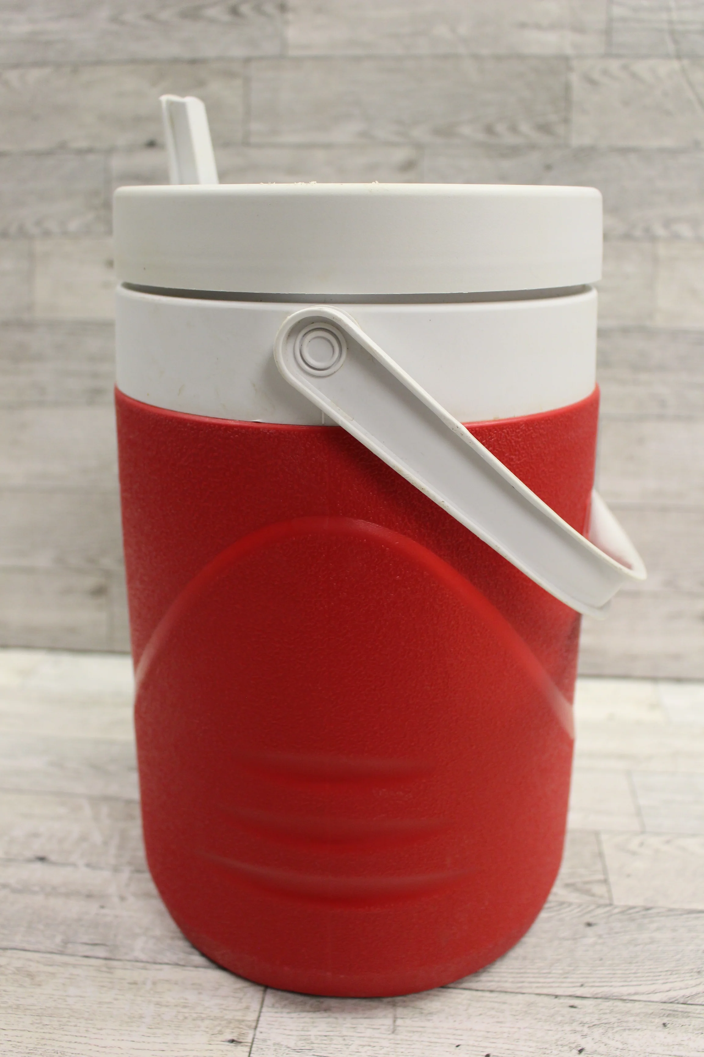 Coleman Half Gallon Red/White Water Drink Jug - #6001 - Red/White - Used - Image 4