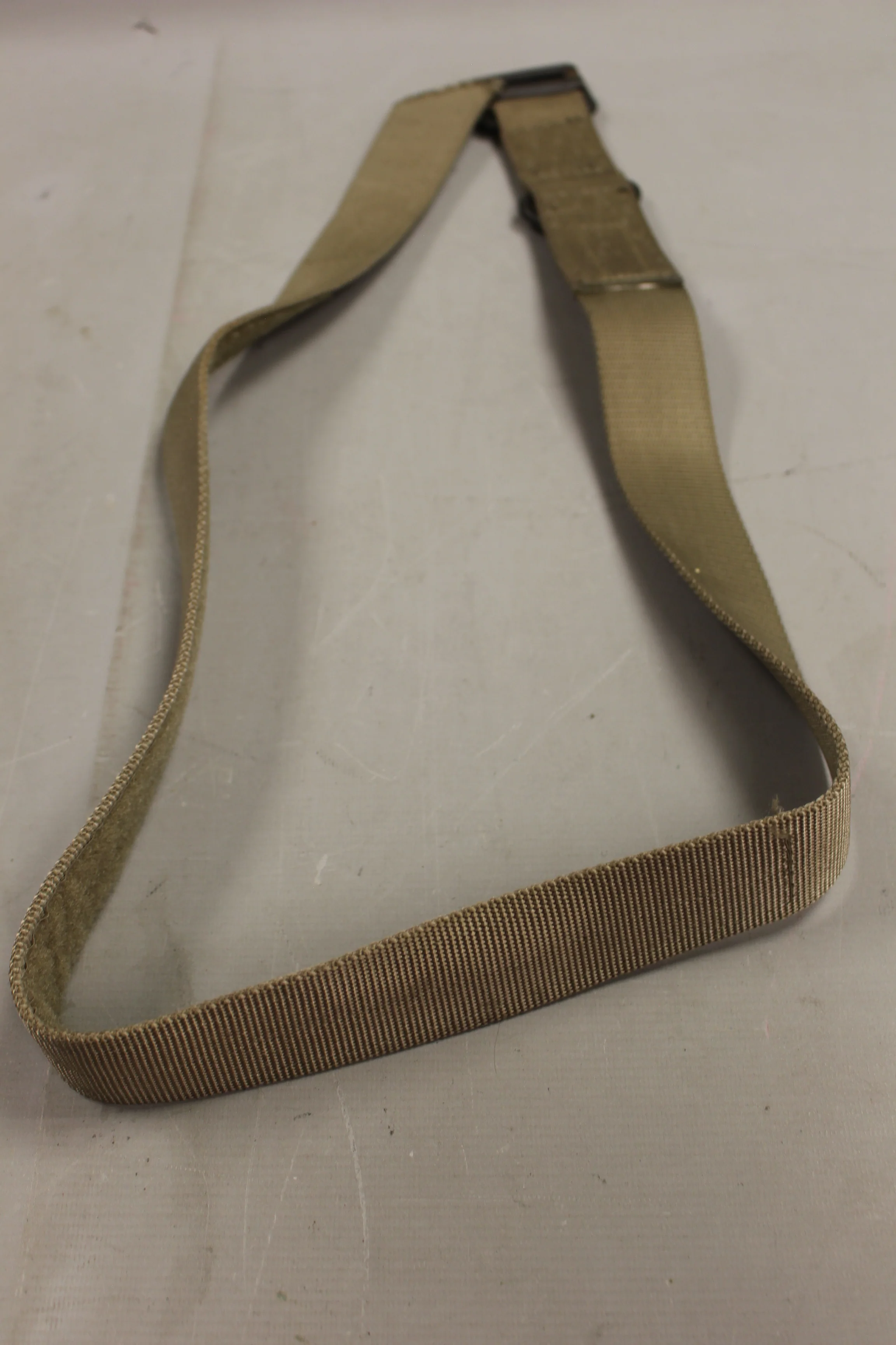 Condor Tactical Nylon Webbing Rigger Belt - Length: 48"- Tan - Used - Image 2