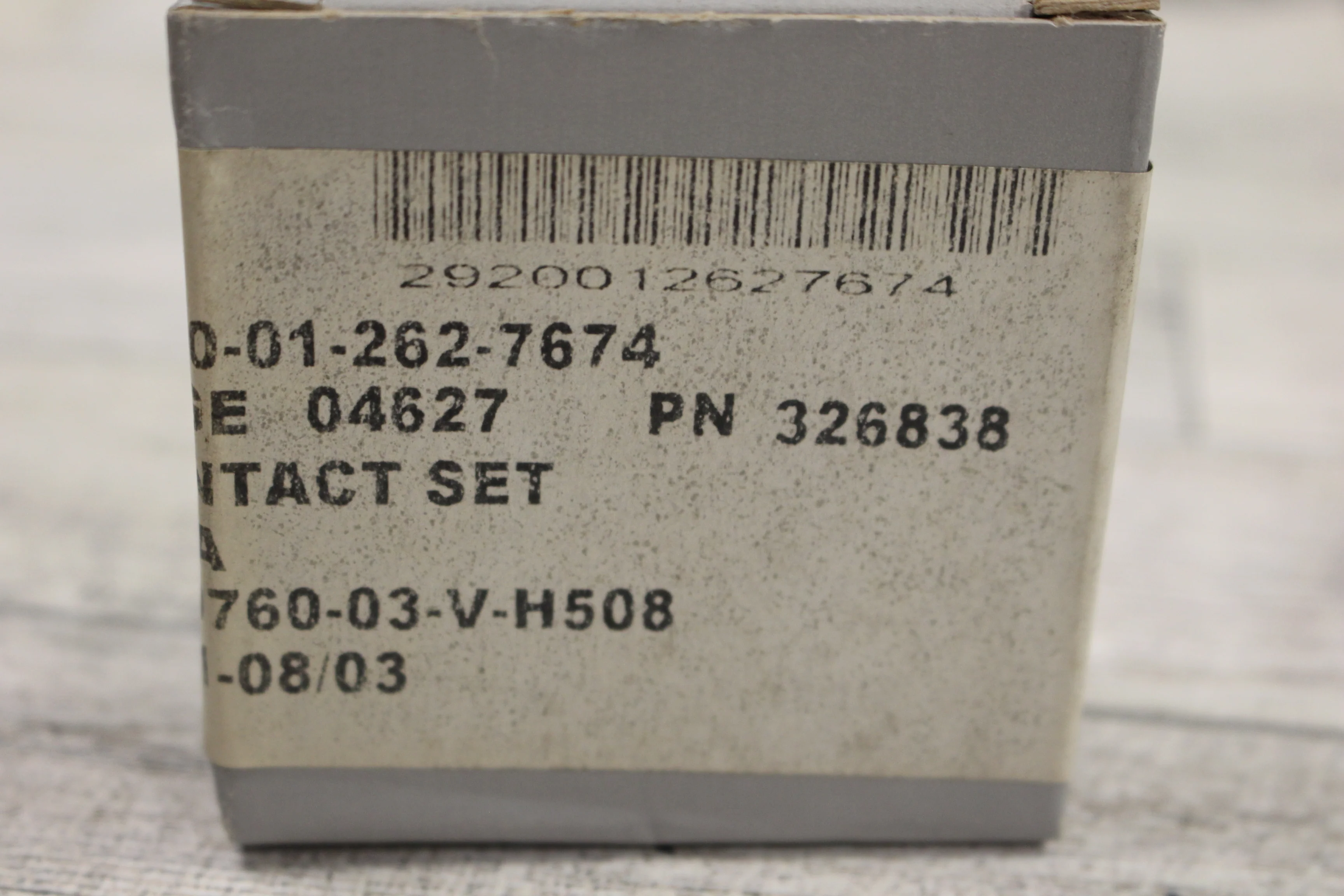 Contact Set, Distributor - 2920-01-262-7674 - P/N 326838 - New - Image 3