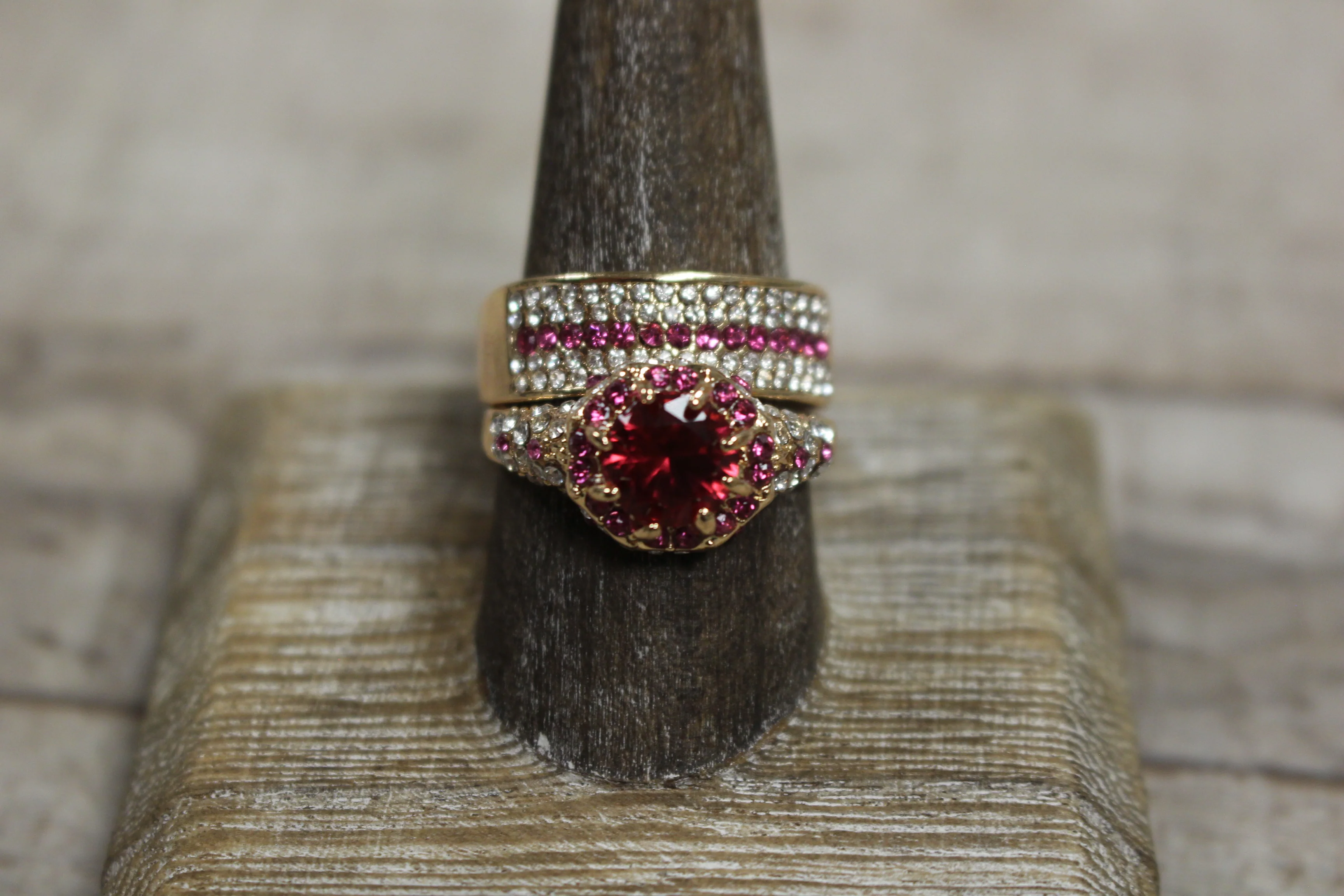 Costume Fashion Jewelry Sparkly Men's Women's Rings -Size: 10 -New - Image 8