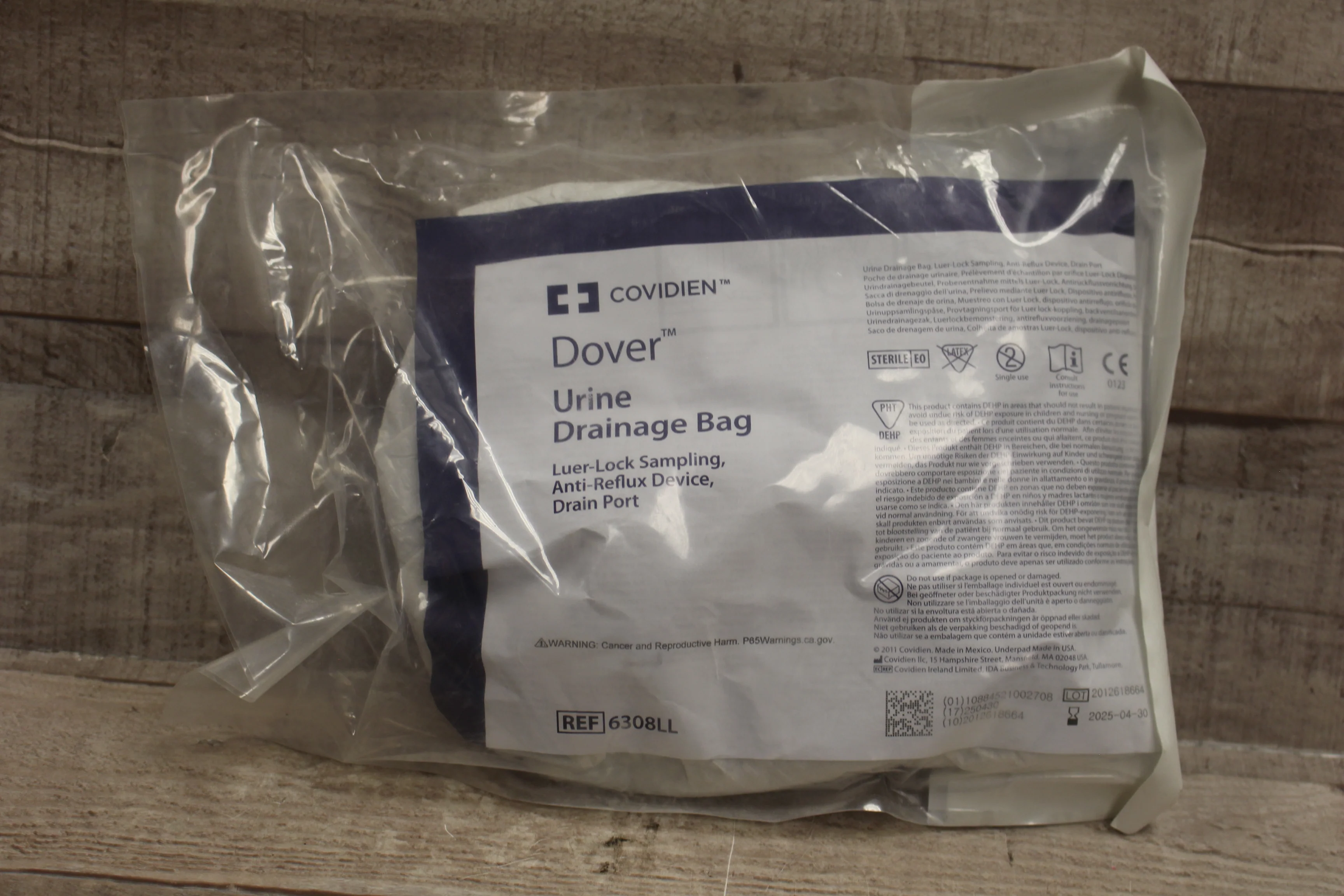 Coviden Dover Urine Drainage Bag -New
