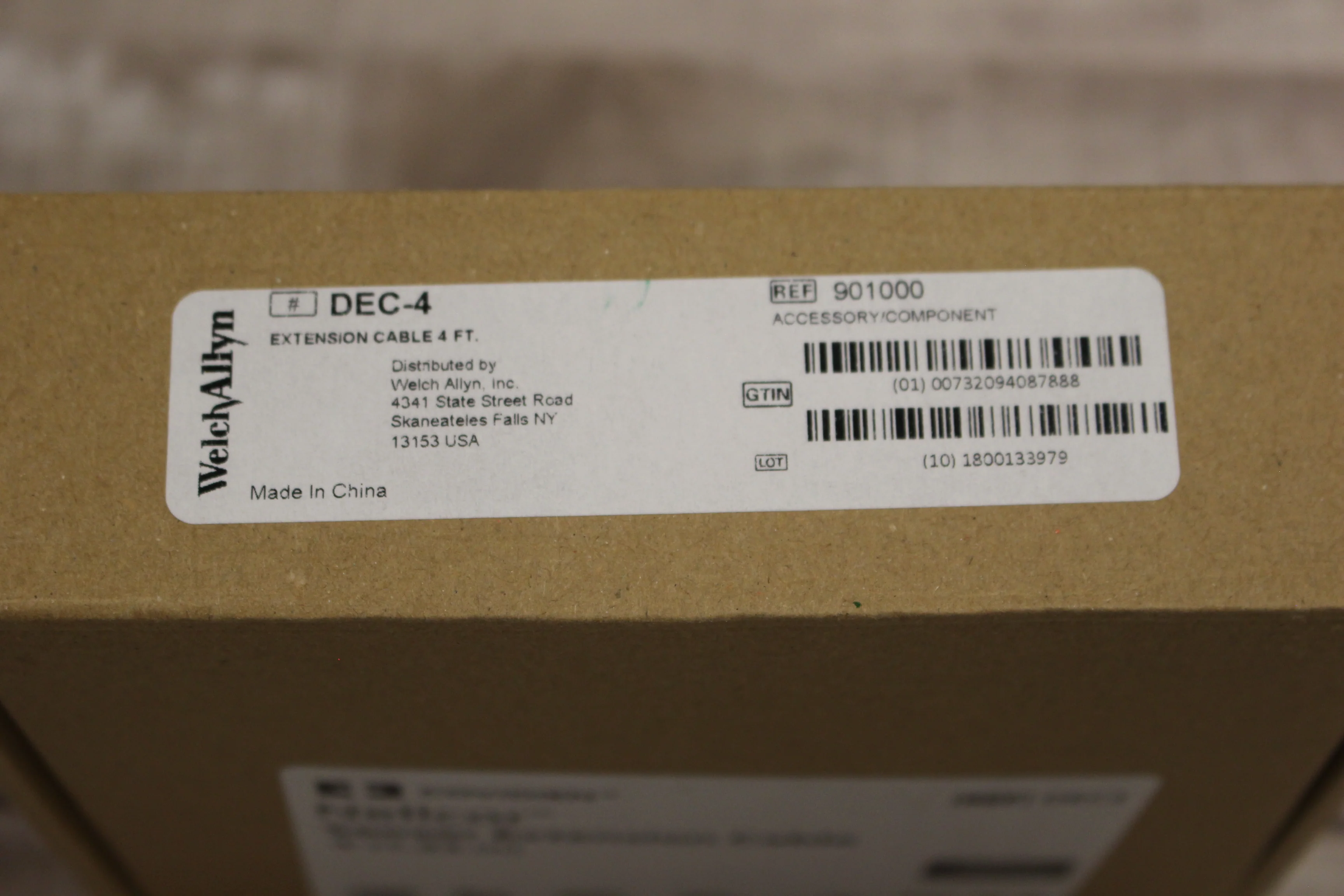 Covidien Nellcor Pulse Ox Sensor Extension Cable - 4' (1.22 m ) - Used - Image 2