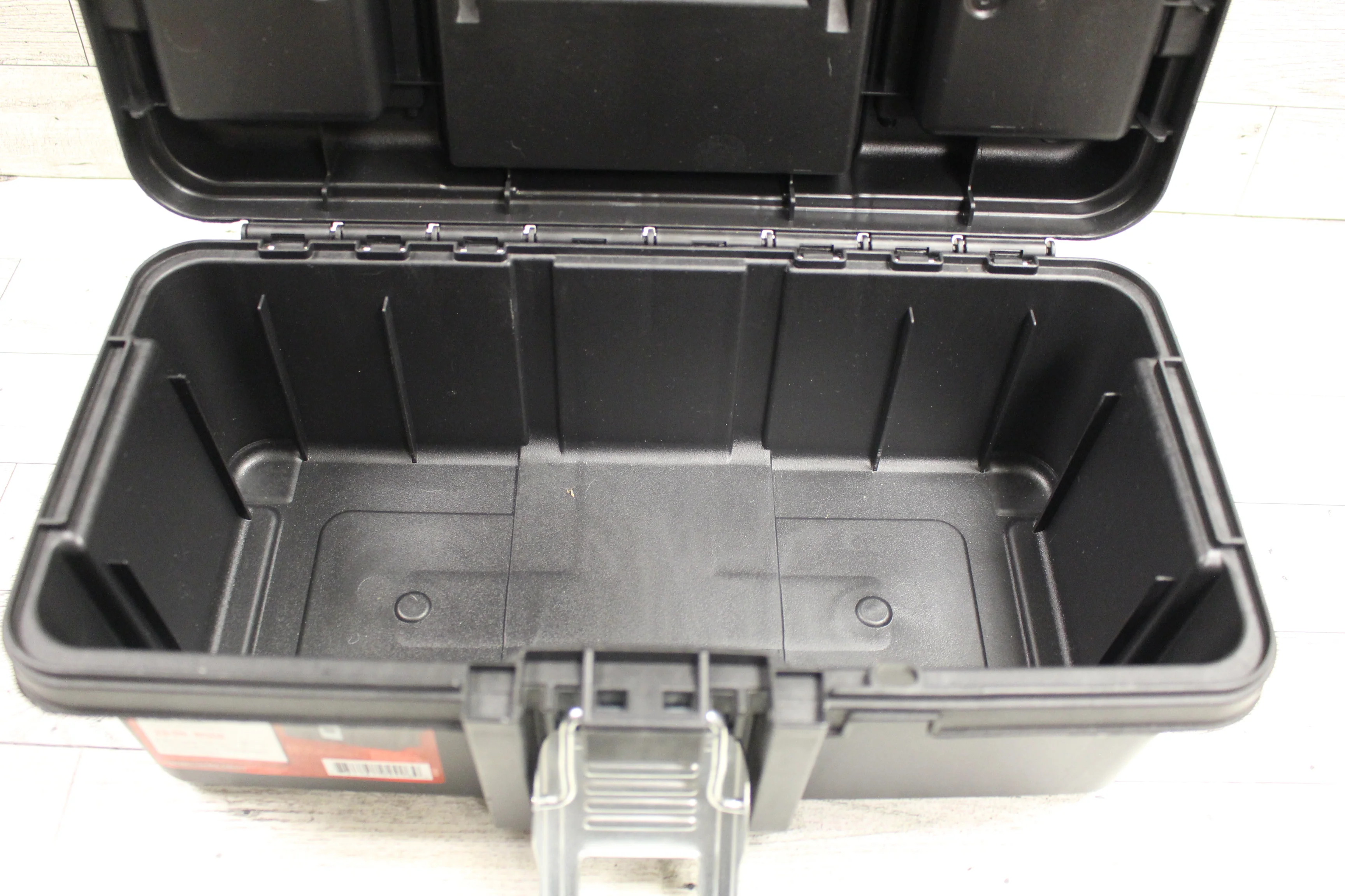 CRAFTSMAN 13" Black Plastic Tool Tackle Box w/Removeable Tote Tray - 952013 -New - Image 2